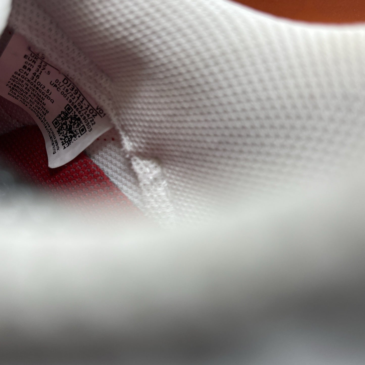 Size 13 - Nike Air Force 1 Low Color of the Month White University Red