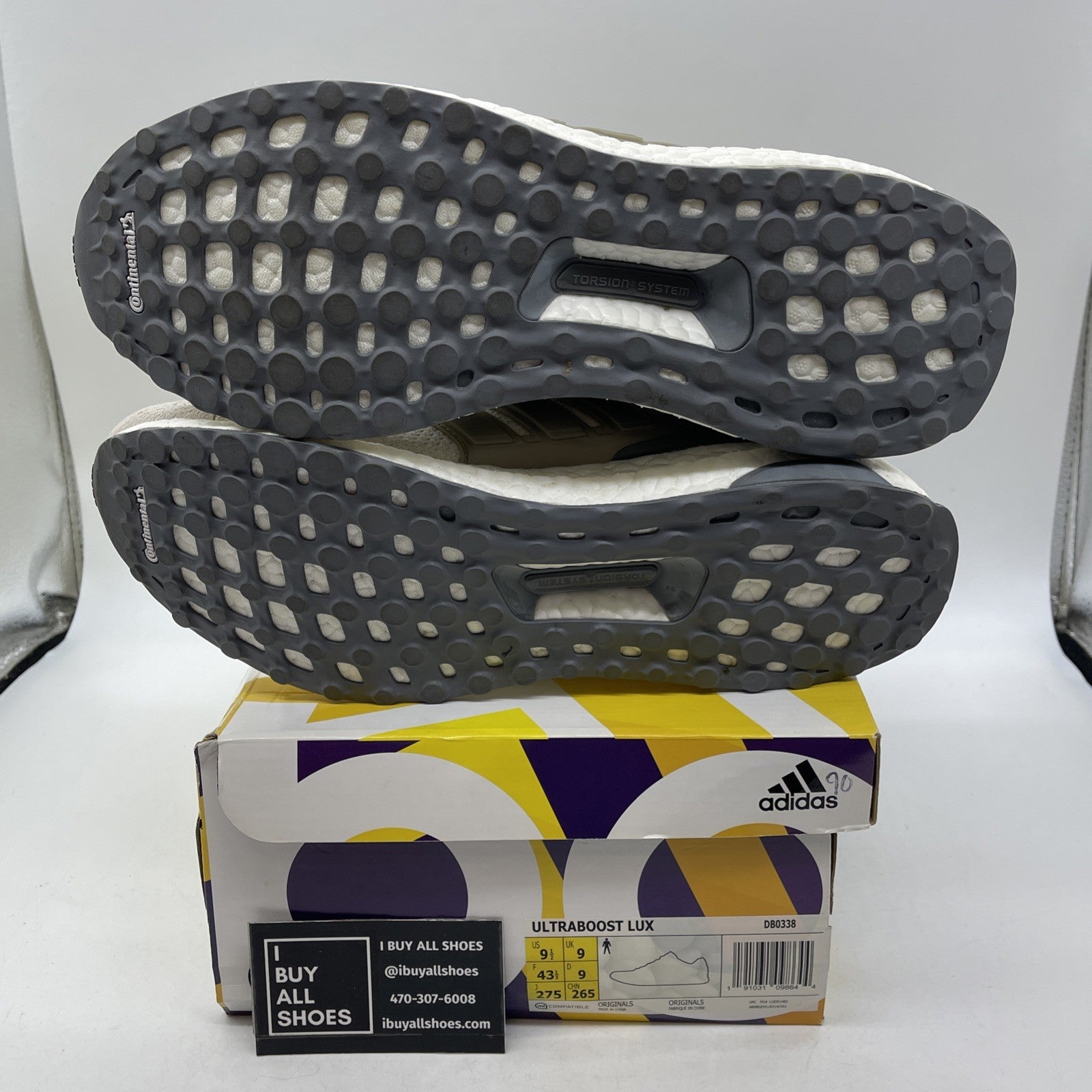 Size 9.5 - adidas Sneakersnstuff x Social Status x UltraBoost Lux Vintage White