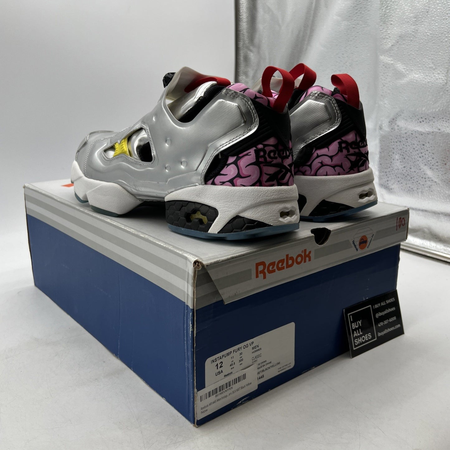 Size 12 - Reebok Instapump Fury OG Villains TMNT Krang (AR1445)