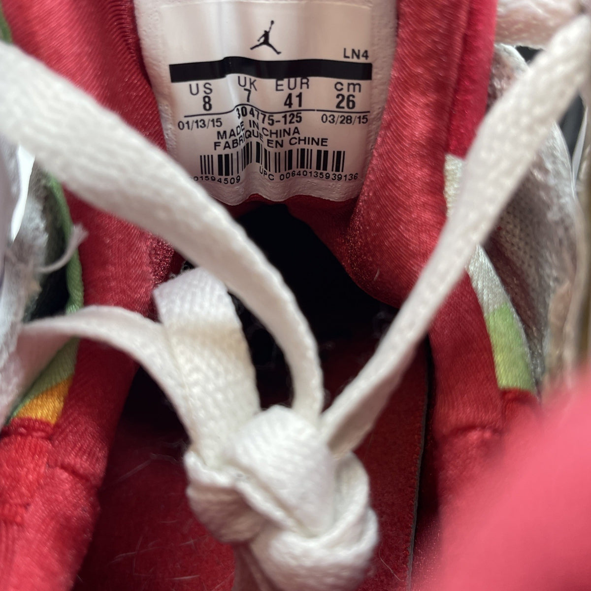 Size 8 - Air Jordan 7 Retro 2015 Hare (304775-125)