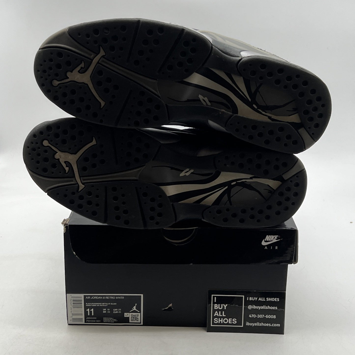Size 11 - Air Jordan 8 Retro Winterized Gunsmoke (FD1334-001)