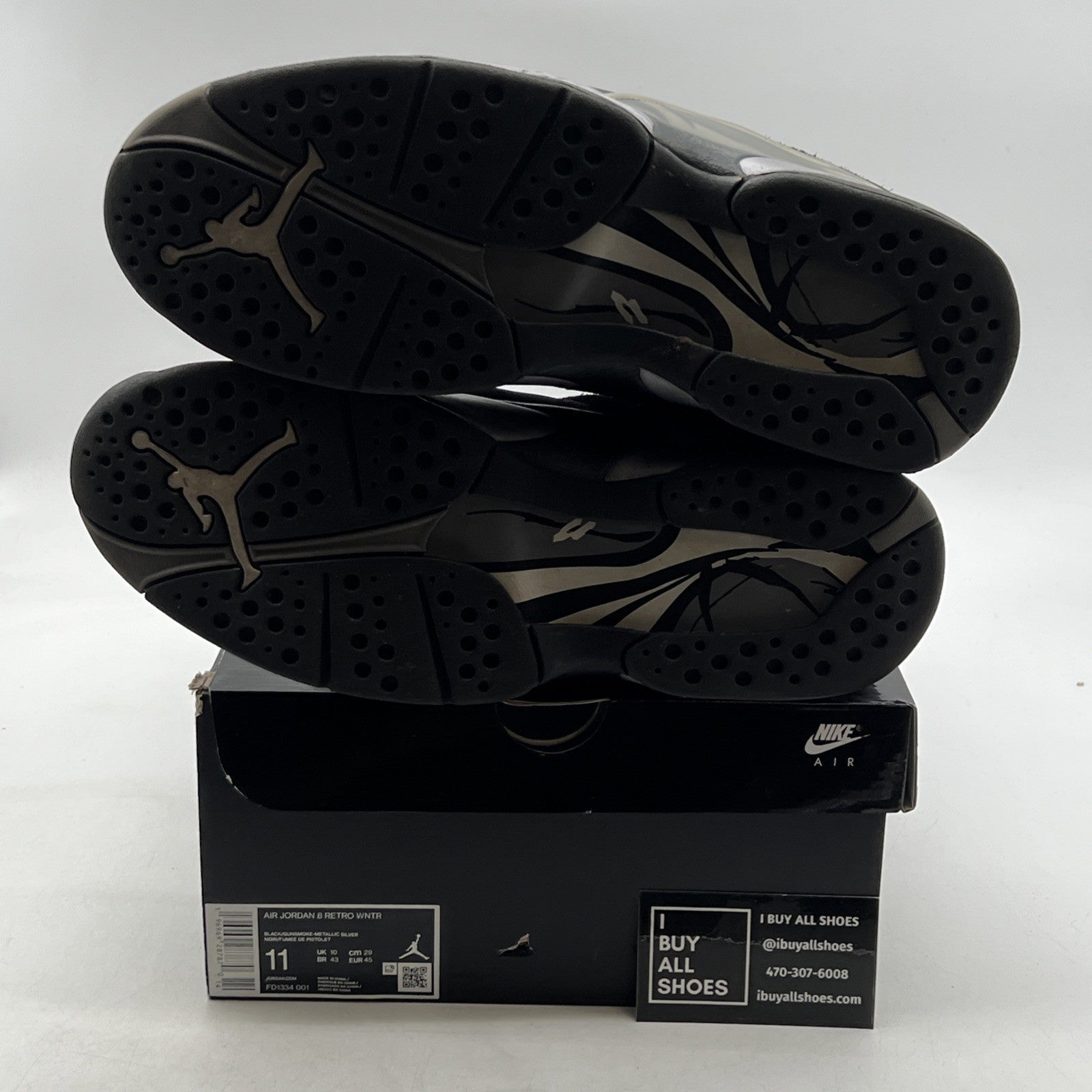 Size 11 - Air Jordan 8 Retro Winterized Gunsmoke (FD1334-001)