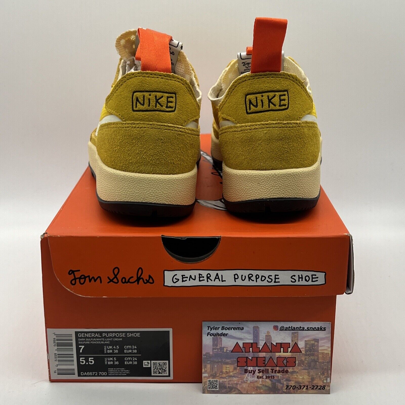 Size 7 - NikeCraft General Purpose Shoe x Tom Sachs Low Archive W (DA6672-700)