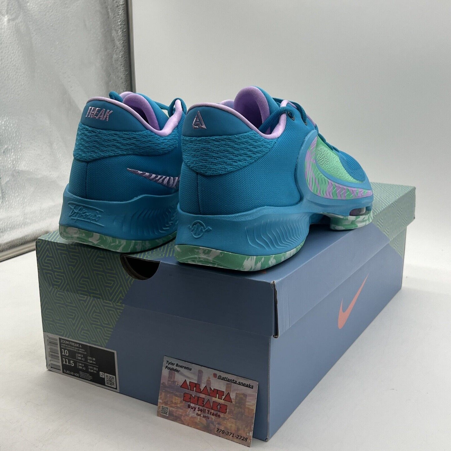 Size 10 - Nike Zoom Freak 4 Birthstone (DJ6149-400).