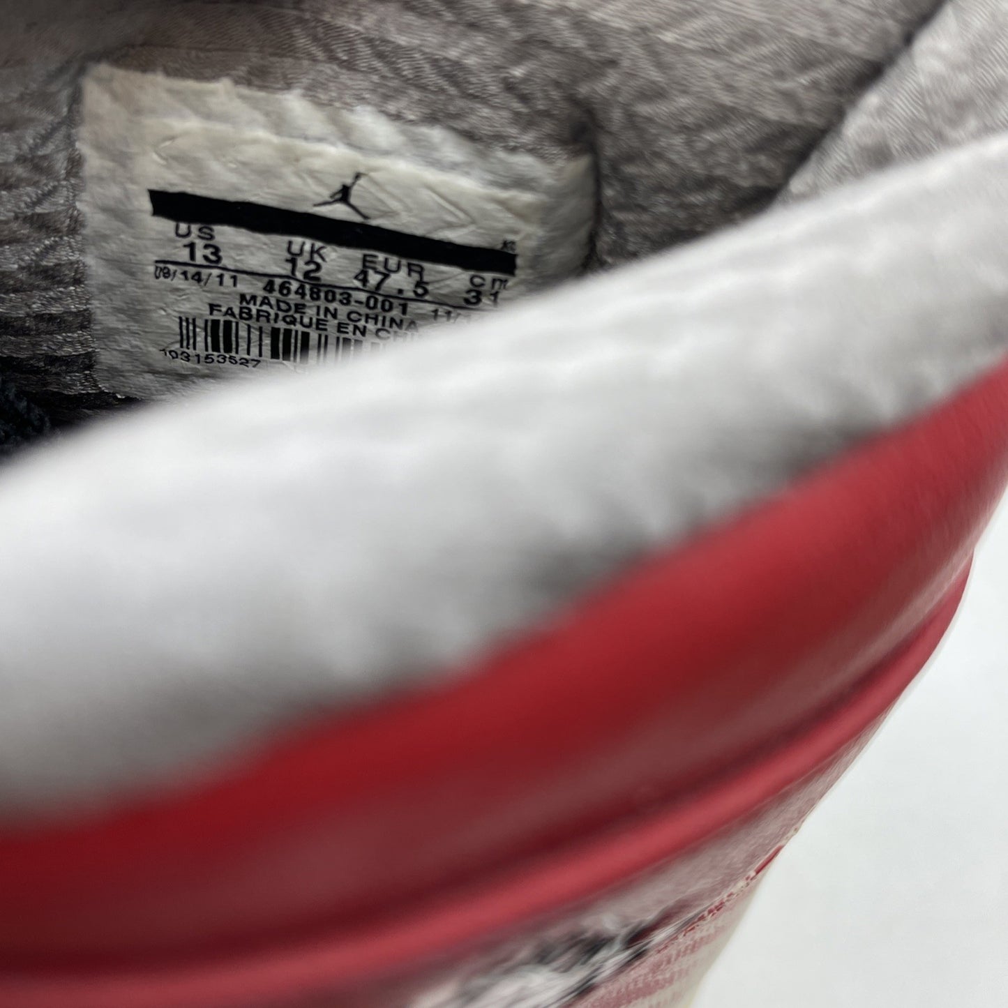 Size 13 - Dave White x Air Jordan 1 Retro High Wings Of The Future (464803-001)