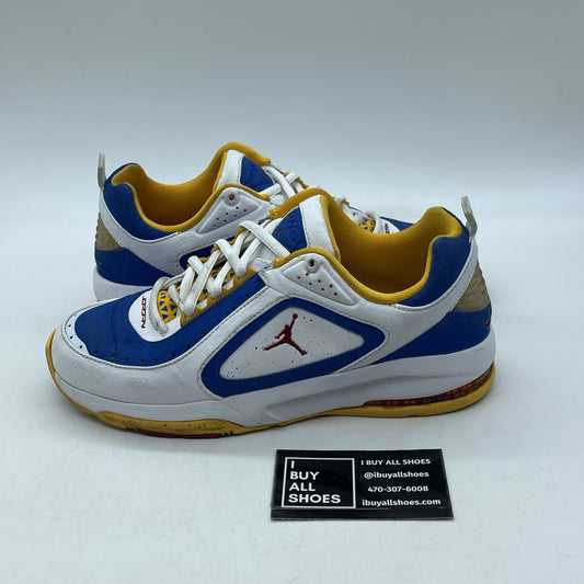 Size 6.5Y - Nike Air Jordan Truno Ko Golden State Yellow Blue (316580-102)
