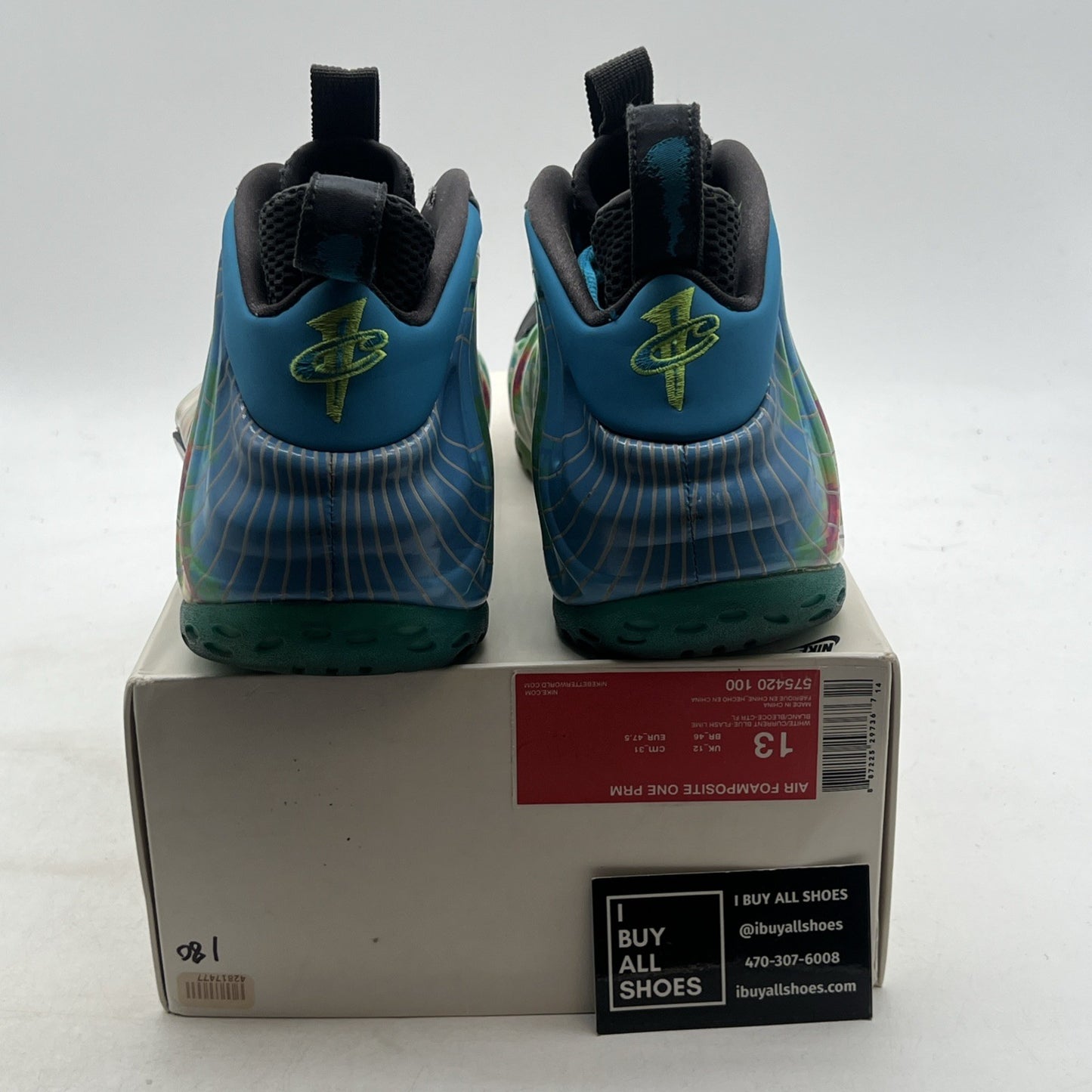 Size 13 - Nike Air Foamposite One PRM Weatherman (575420-100)