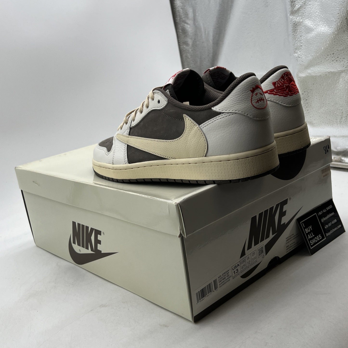 Size 13 - Air Jordan 1 Low OG x Travis Scott Reverse Mocha (DM7866-162)
