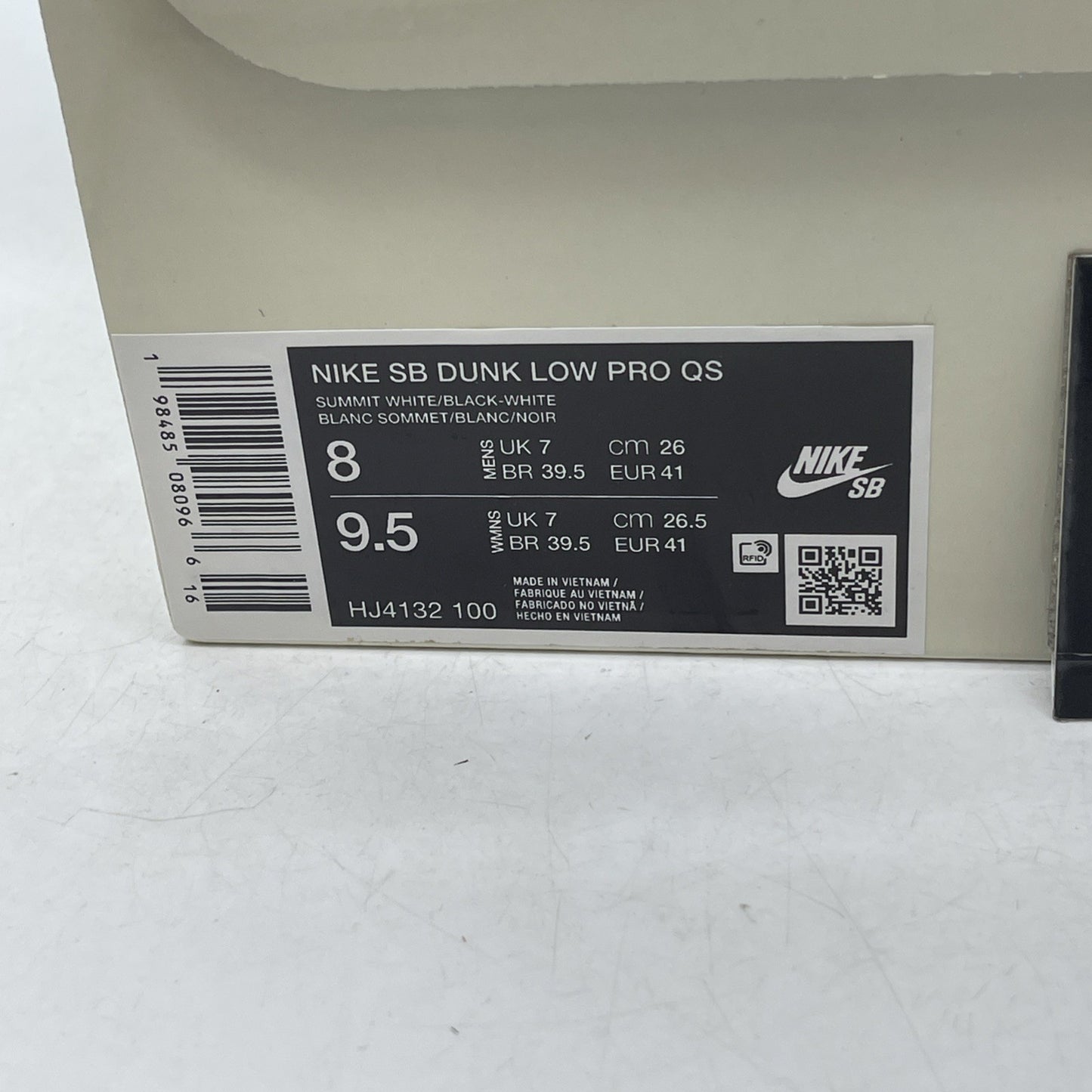 Size 8 - CSEF x Nike Dunk SB Low White Clear Emerald (HJ4132-100)