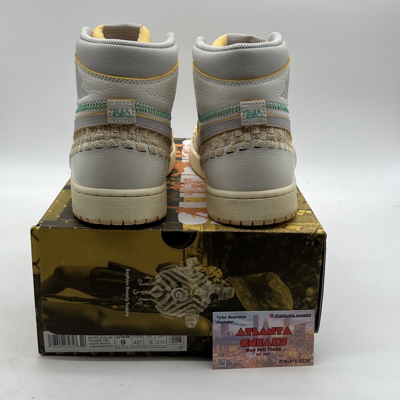 Size 9 - Union LA x Bephie's Beauty Supply x Air Jordan 1 Retro OG SP 'Summer of