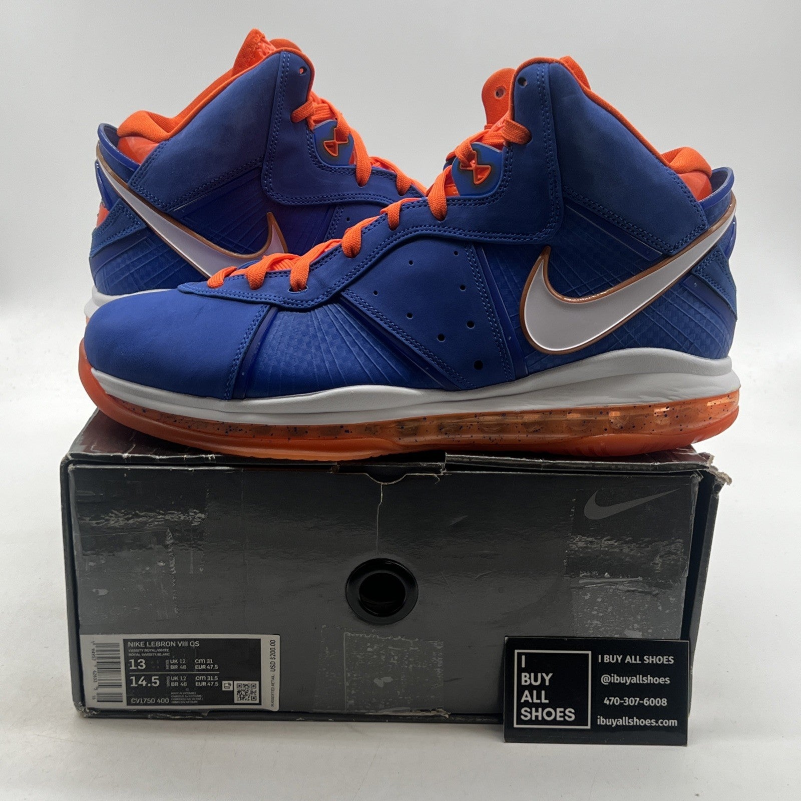 Size 13 - Nike LeBron 8 HWC - (CV1750-400)