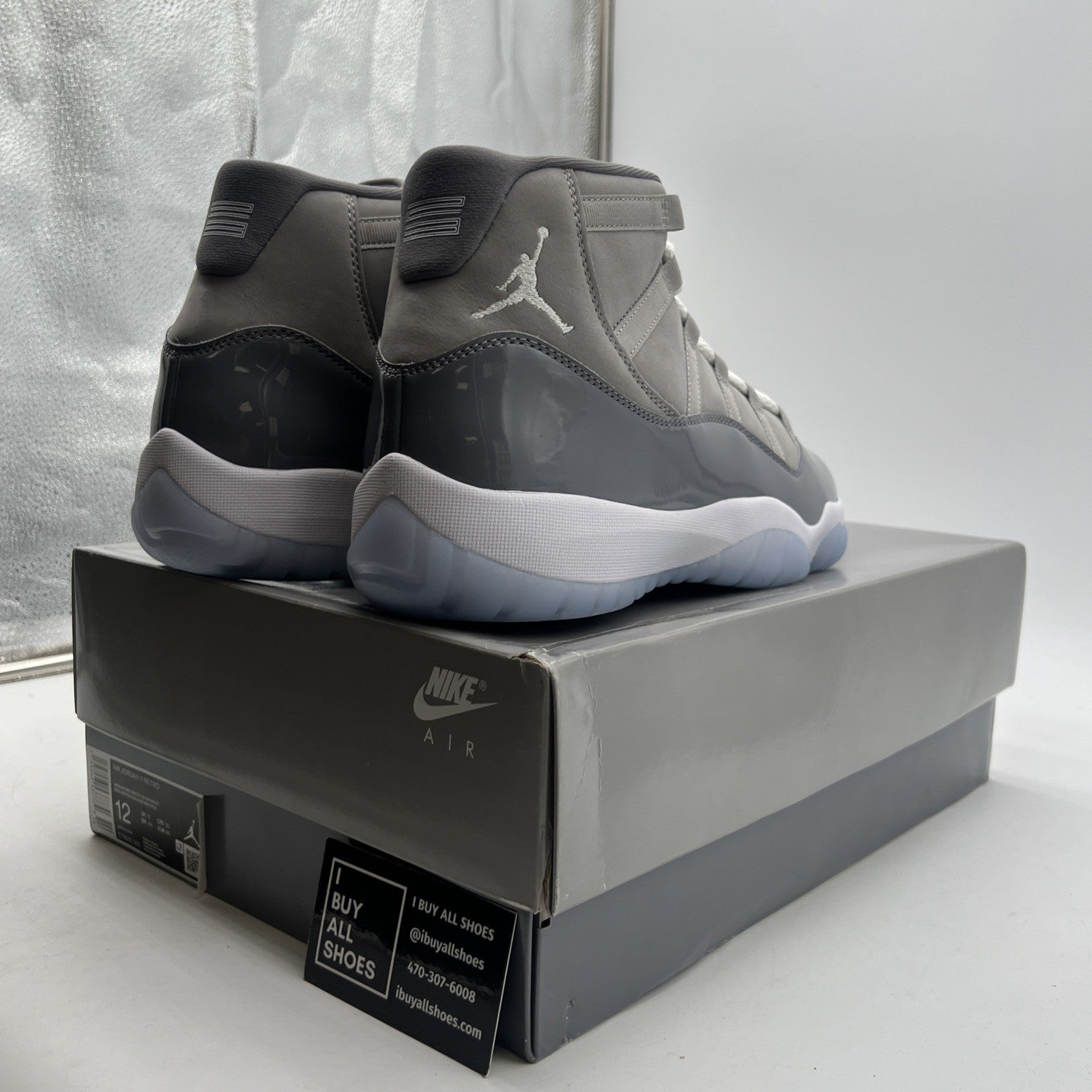 Size 12 - Air Jordan 11 Retro High Cool Grey (CT8012-005)