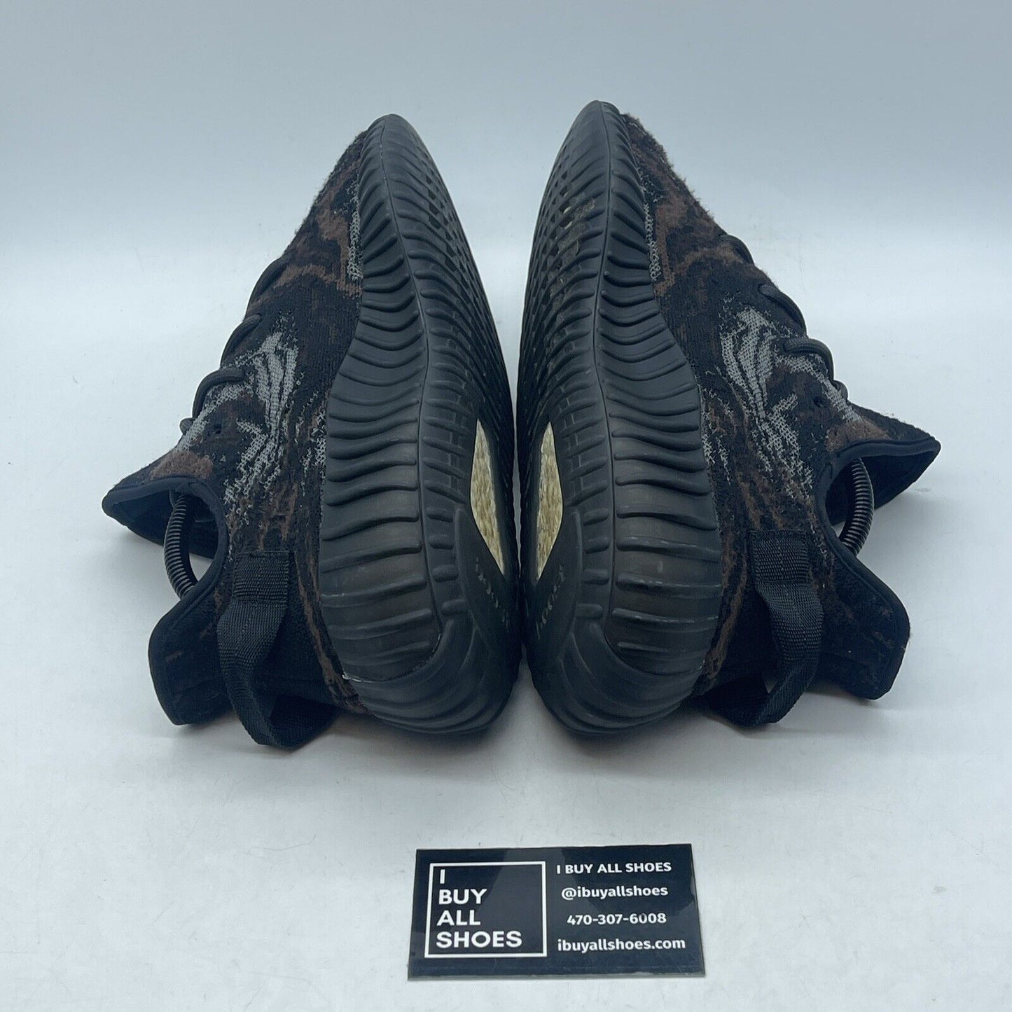 Size 9.5 - adidas Yeezy Boost 350 V2 Low MX Rock Brown Black Suede (GW3774)
