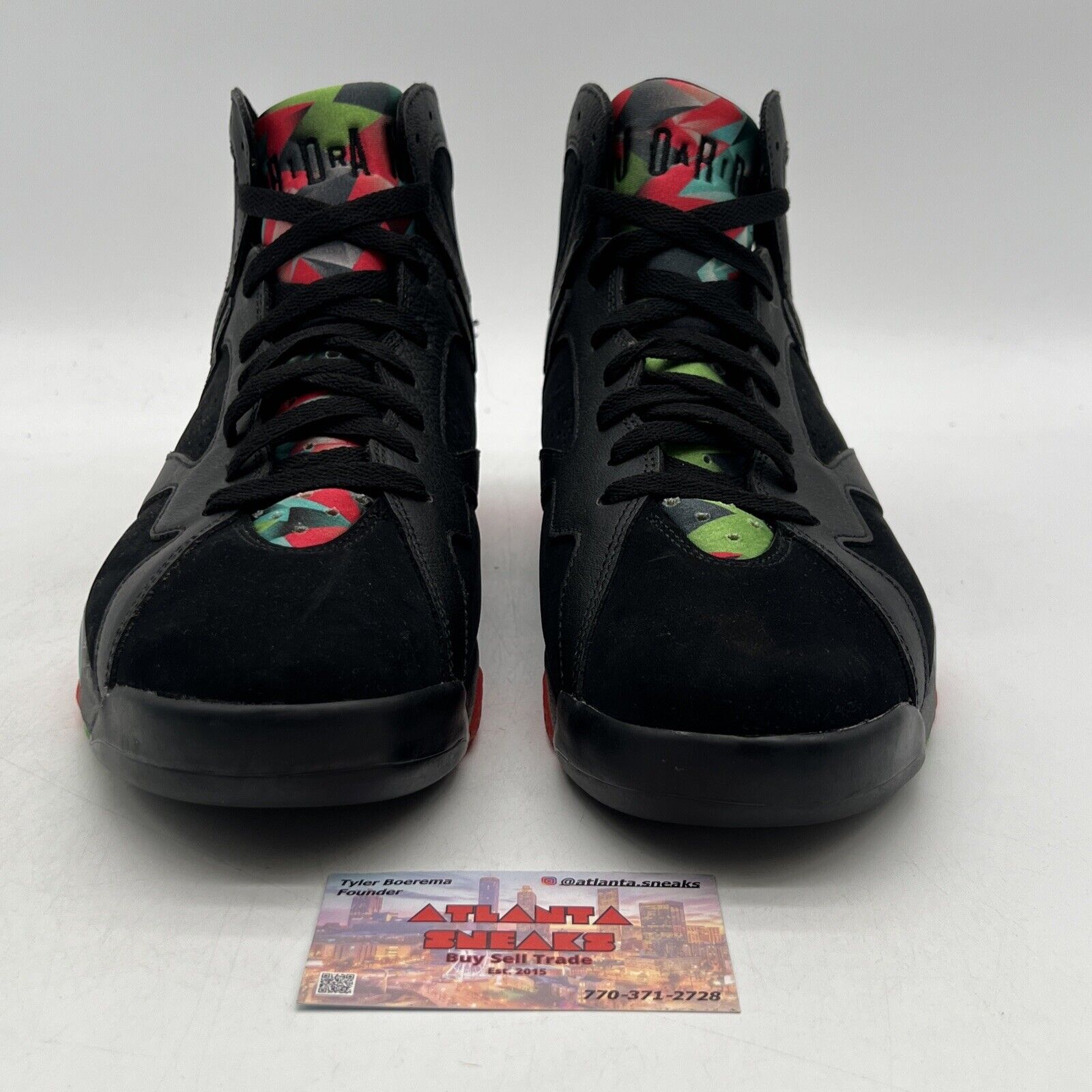 Size 11.5 - Air Jordan 7 Retro 30th Barcelona Nights Blue Suede (305381-305)