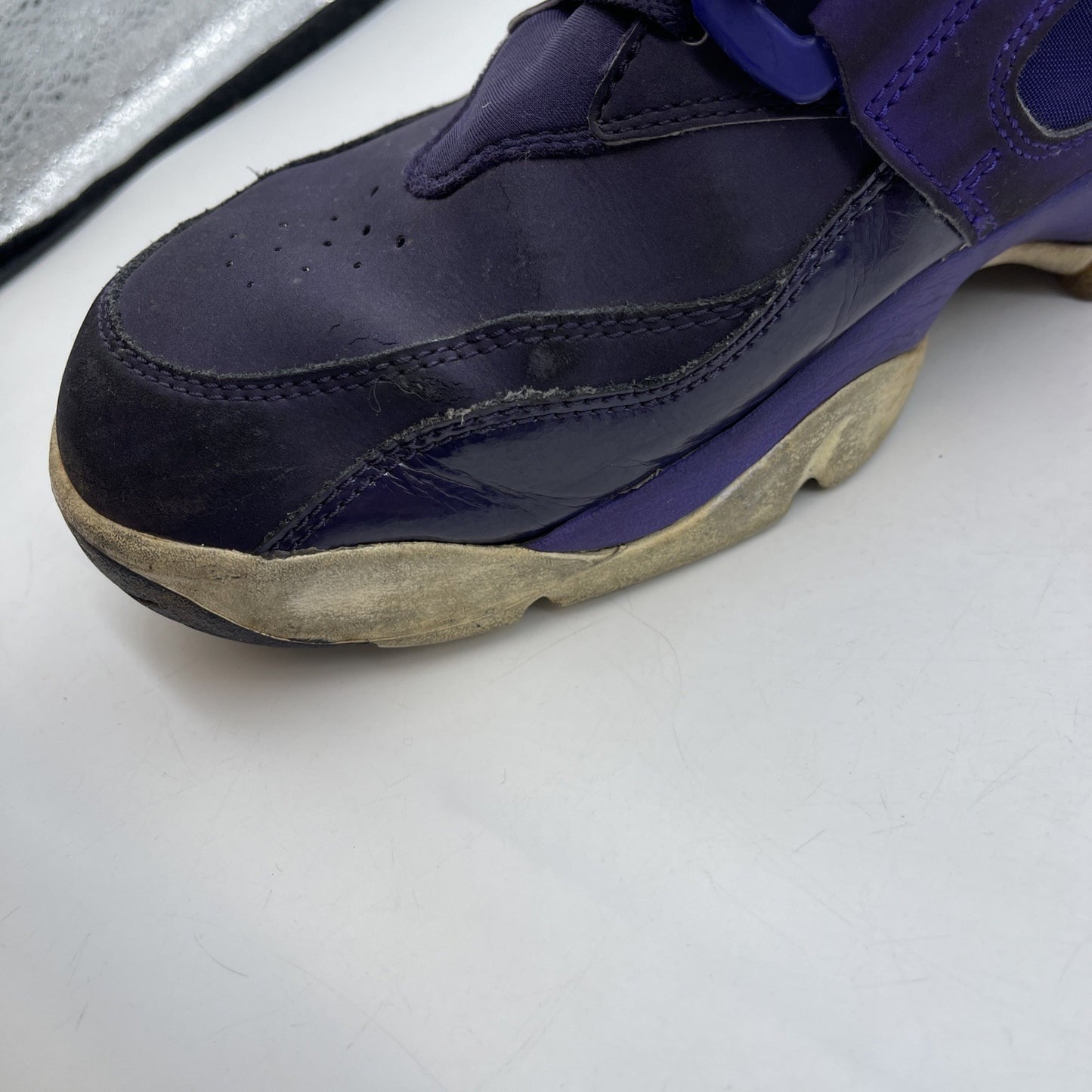 Size 12 - Nike Air Diamond Turf Purple Dynasty Suede Leather (309434-500)