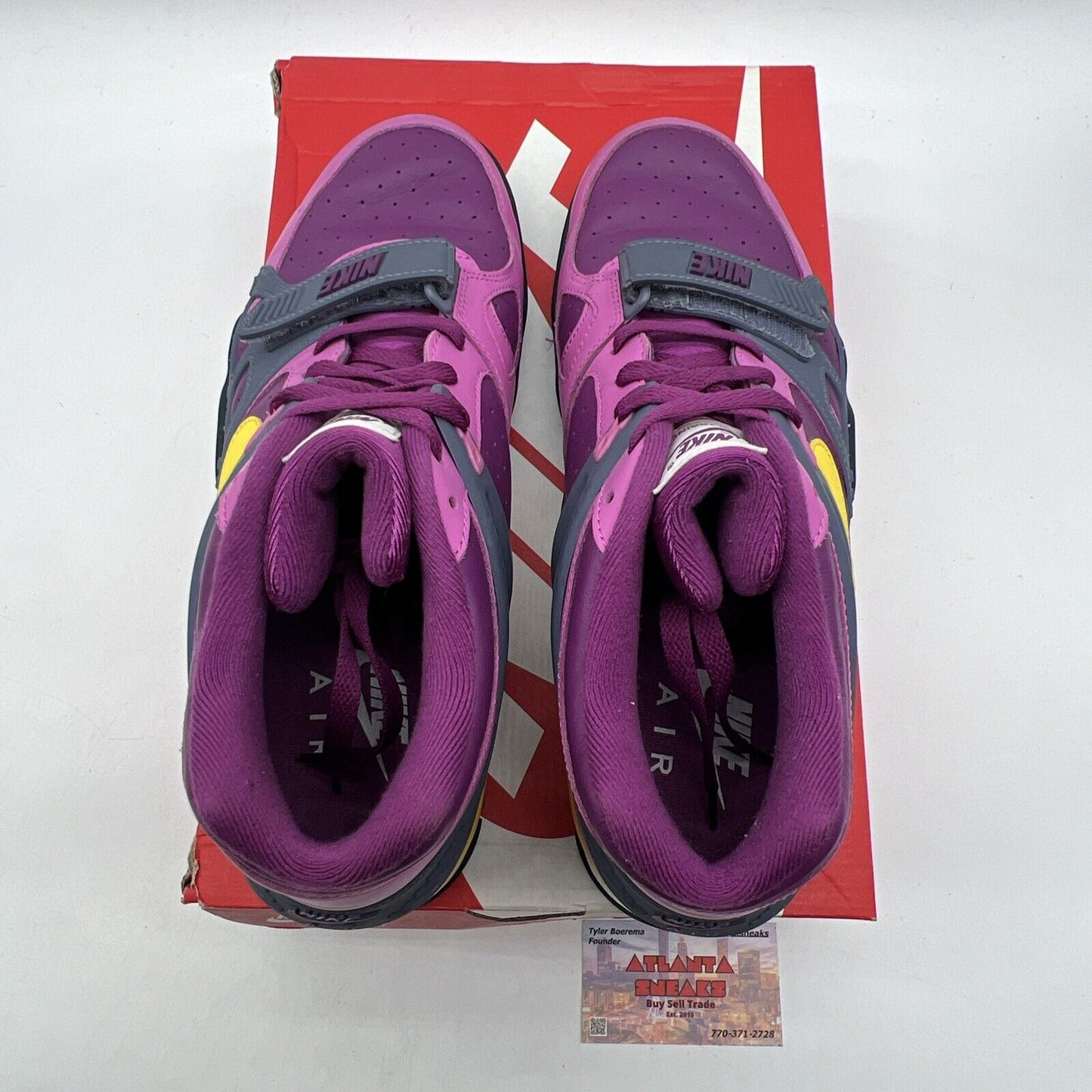 Size 11 - Nike Air Trainer 3 Retro 2020 Viotech Yellow Purple (CZ6393-500)