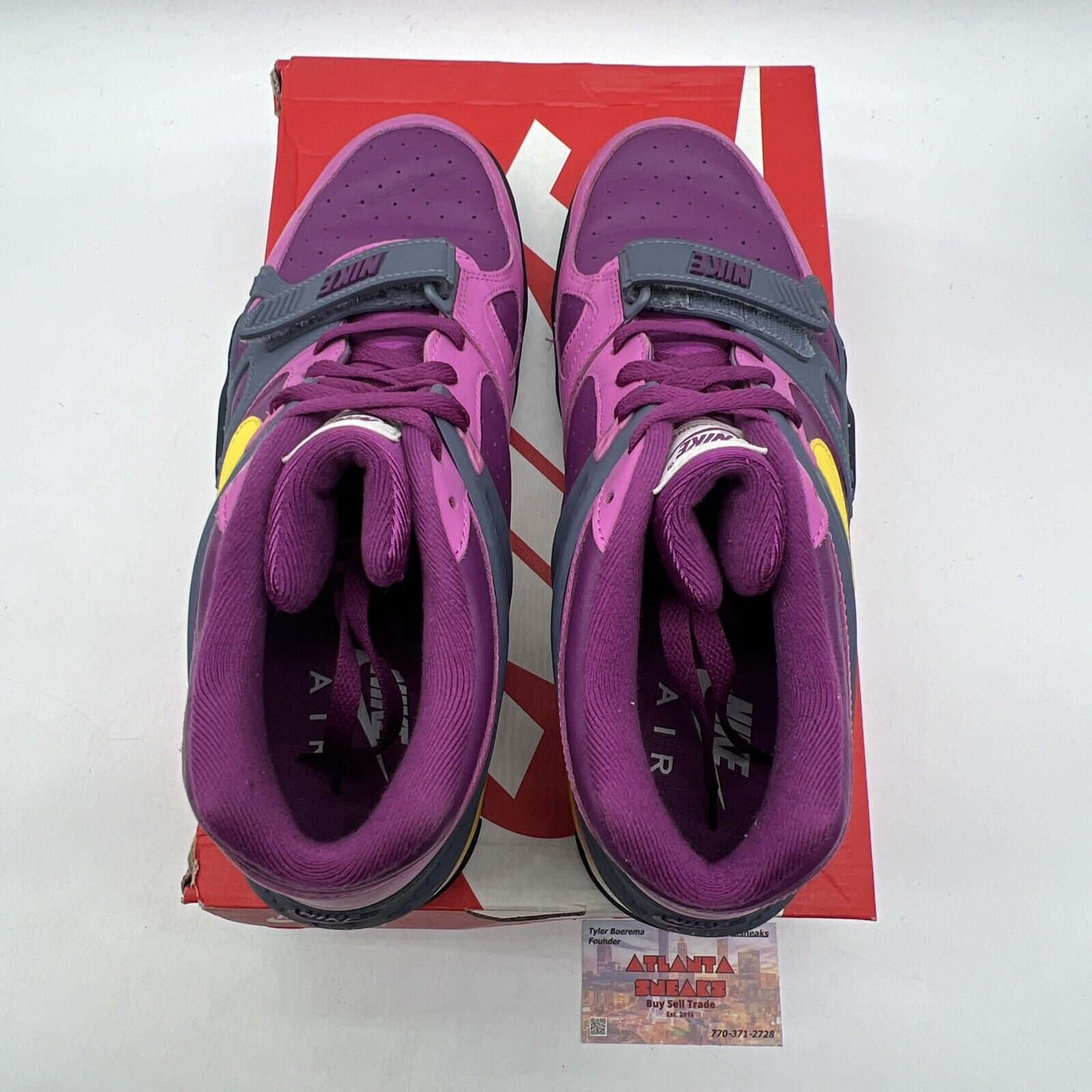 Size 11 - Nike Air Trainer 3 Retro 2020 Viotech Yellow Purple (CZ6393-500)