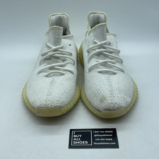 Size 12 - adidas Yeezy Boost 350 V2 Low Cream White / Triple White Suede (CP9366