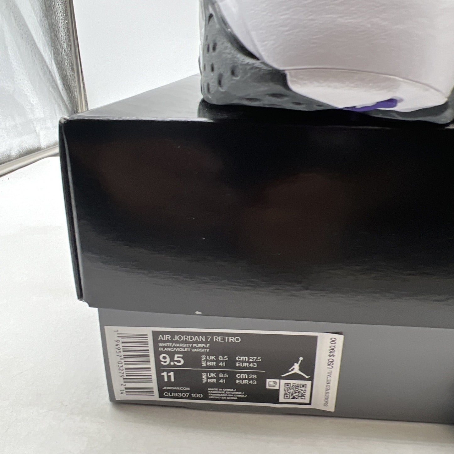 Size 9.5 - Air Jordan 7 Retro 2021 Flint (CU9307-100)