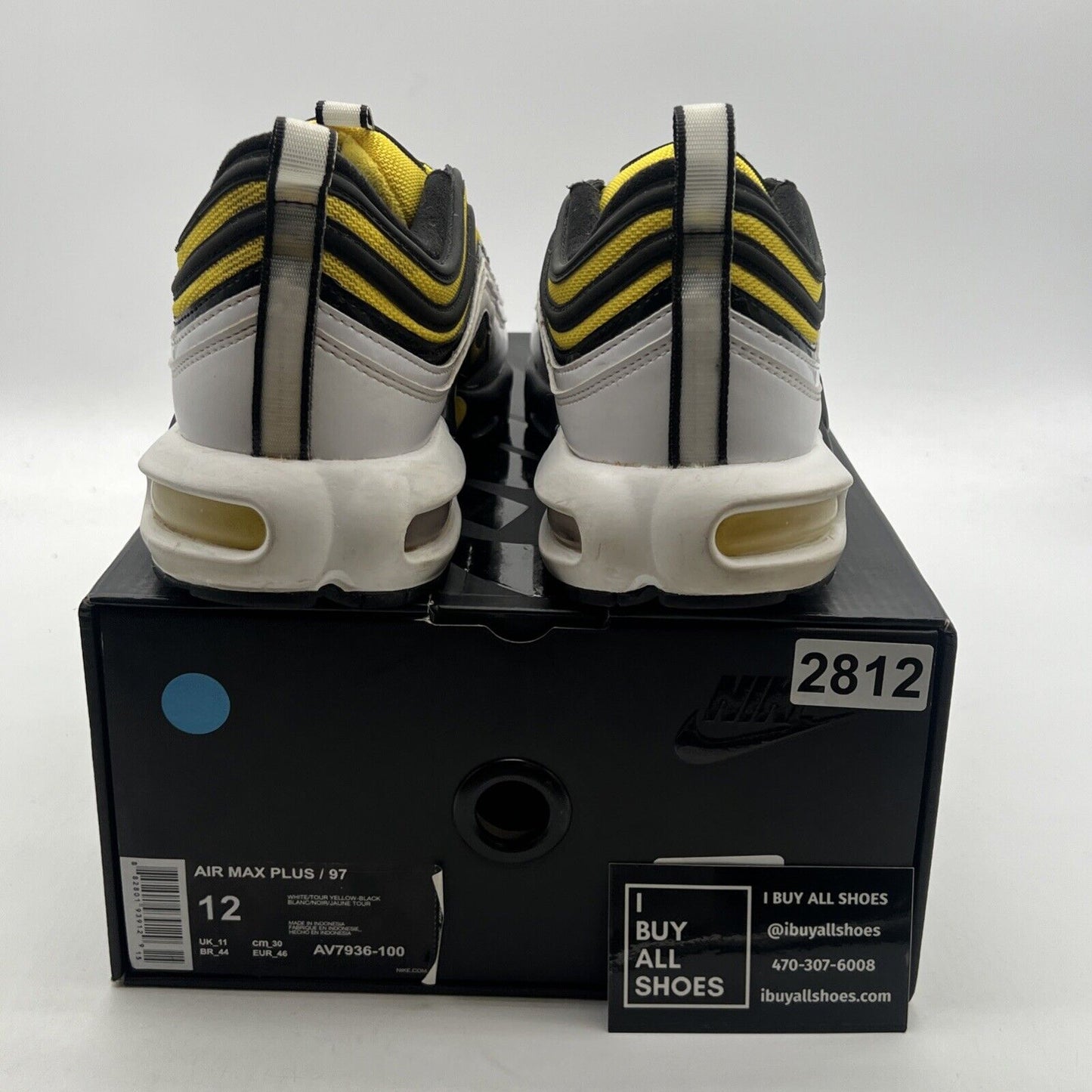 Size 12 - Nike Air Max Plus 97 Frequency Pack (AV7936-100)