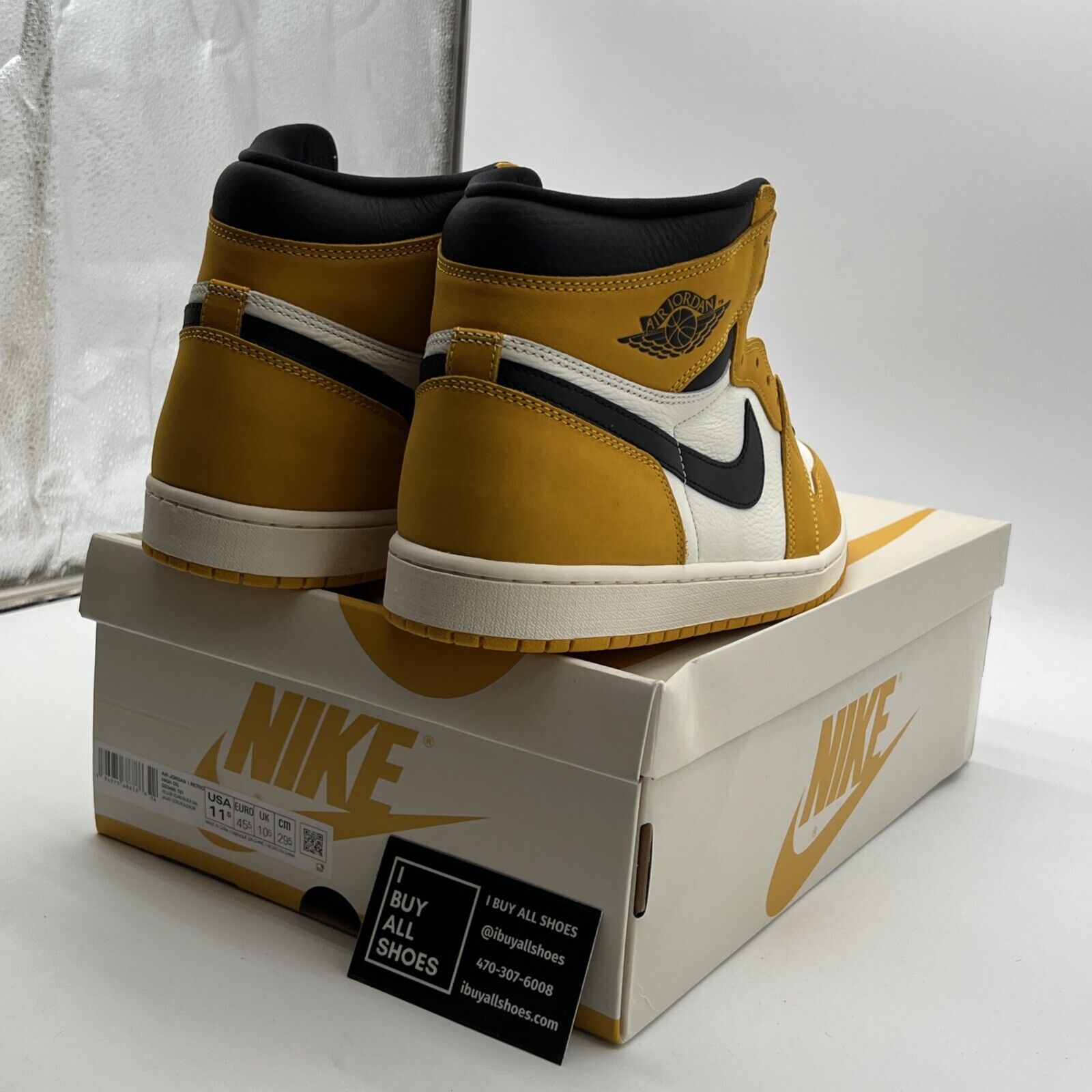 Size 11.5 - Air Jordan 1 Retro OG High Yellow Ochre (DZ5485-701)