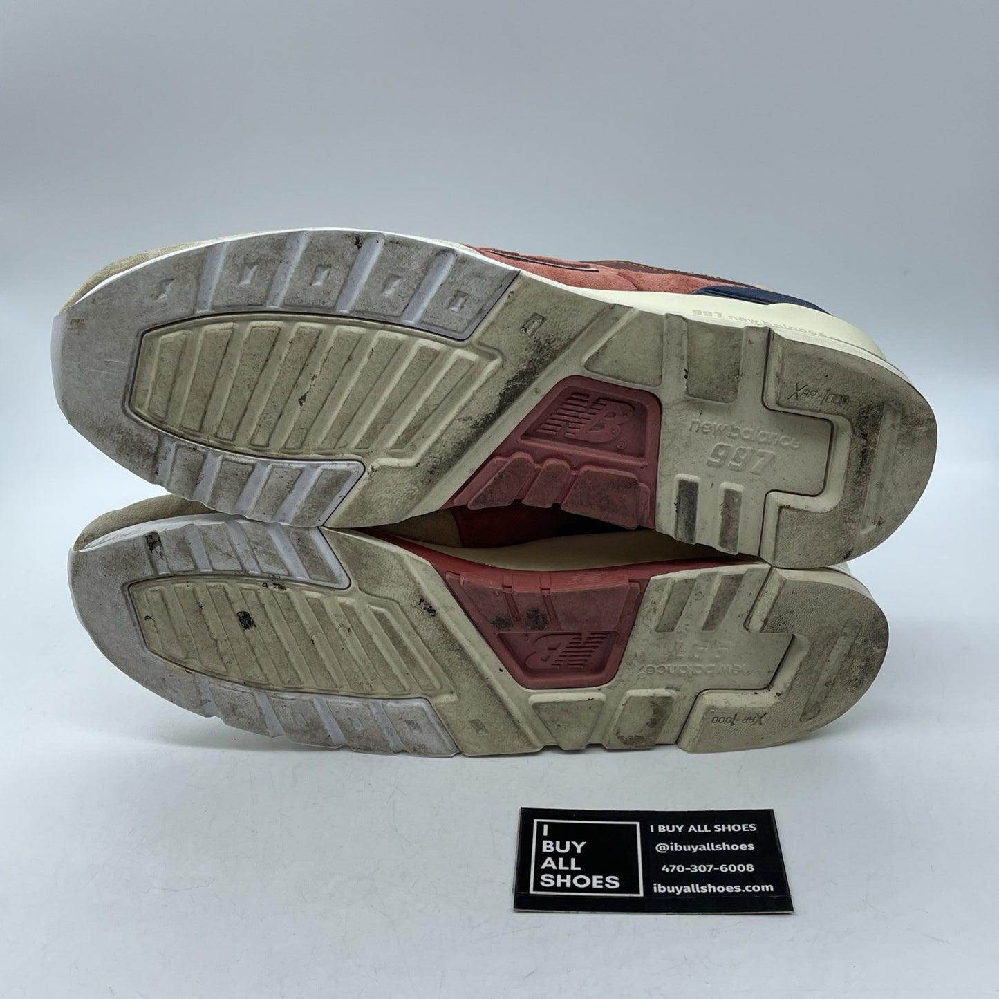 Size 9 - New Balance Stance x 997 First of All Brown Red Suede (M997ST)
