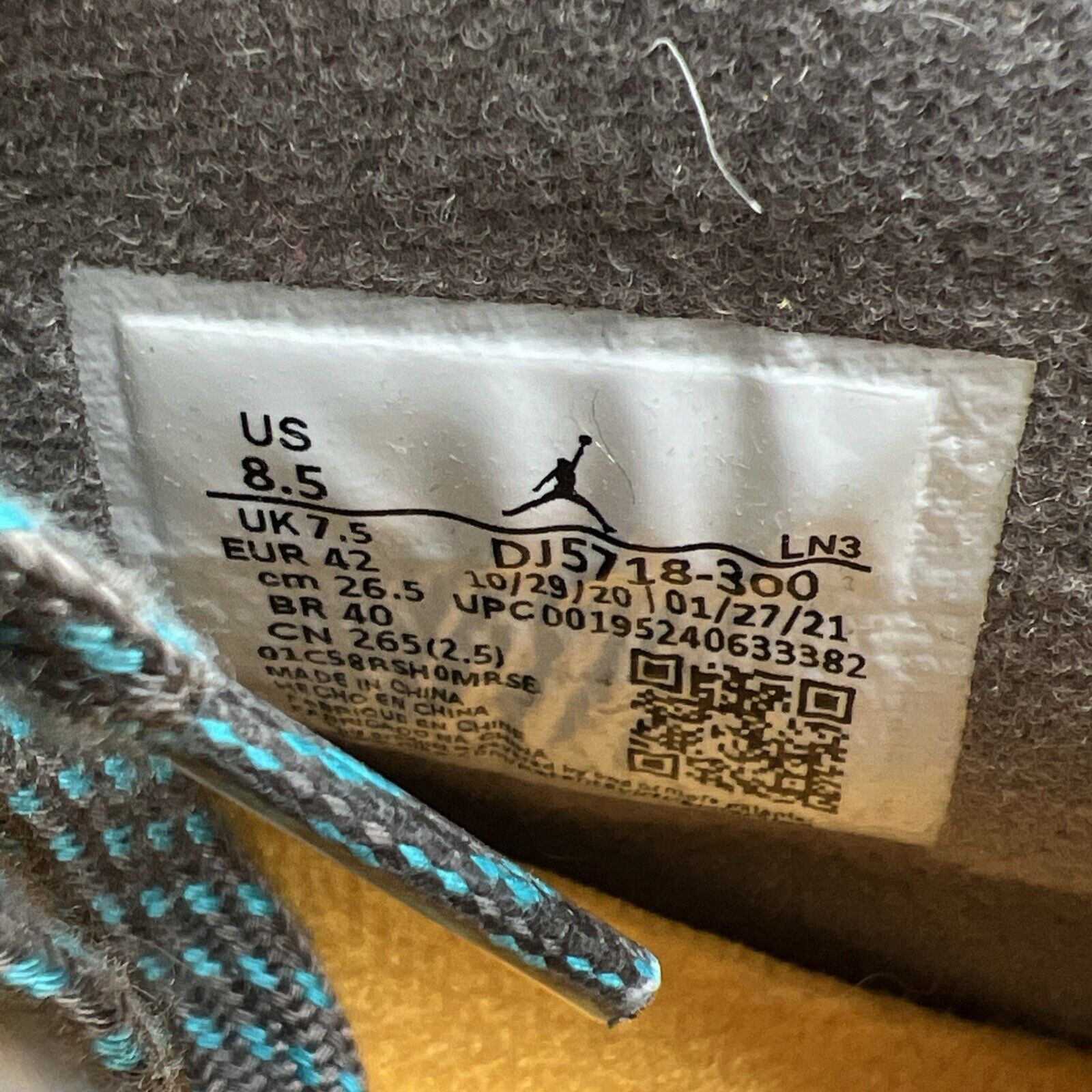 Size 8.5 - Air Jordan 4 Retro SP x Union 30th Anniversary (DJ5718-300)