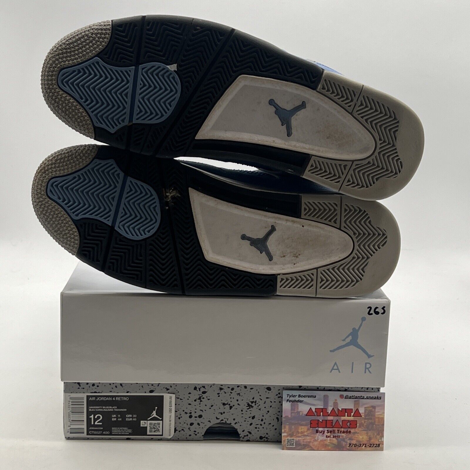 Size 12 - Air Jordan 4 Retro Mid University Blue (CT8527-400)