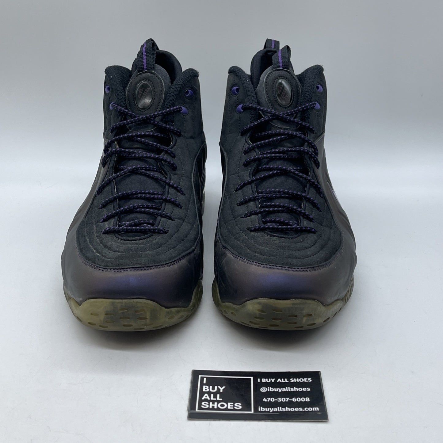 Size 13 - Nike 1/2 Cent Eggplant Black Purple Suede Leather (344646-500)