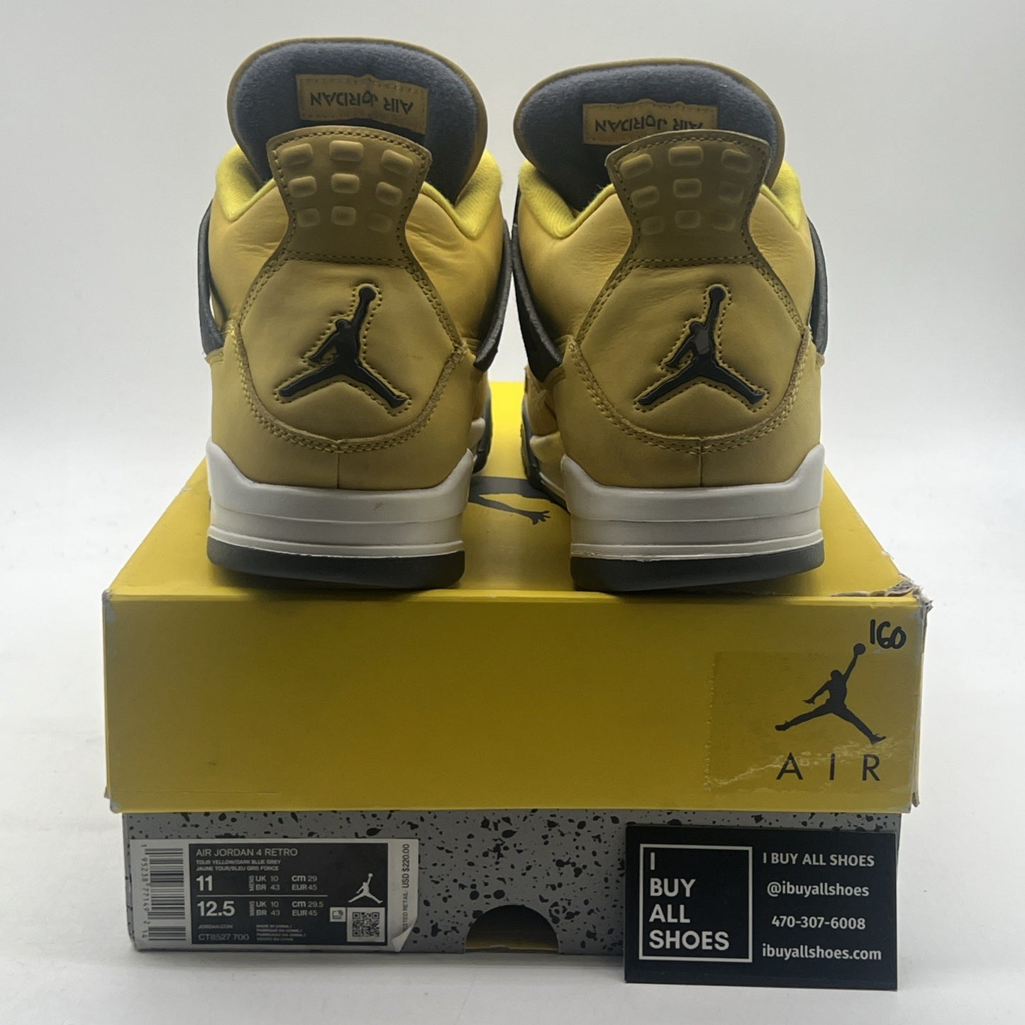 Size 11 - Air Jordan 4 Retro Lightning (CT8527-700)