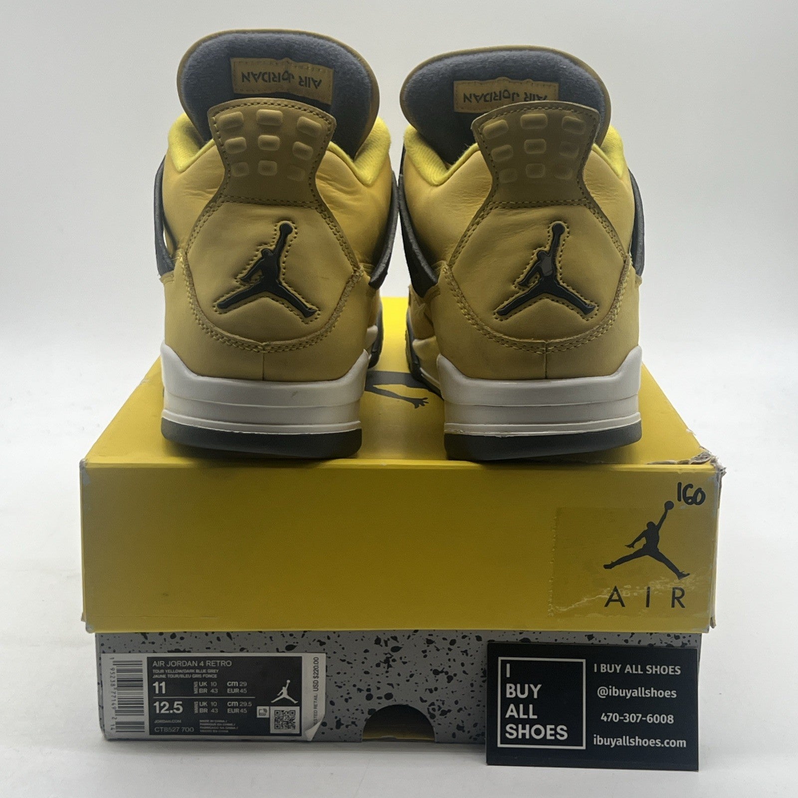 Size 11 - Air Jordan 4 Retro Lightning (CT8527-700)