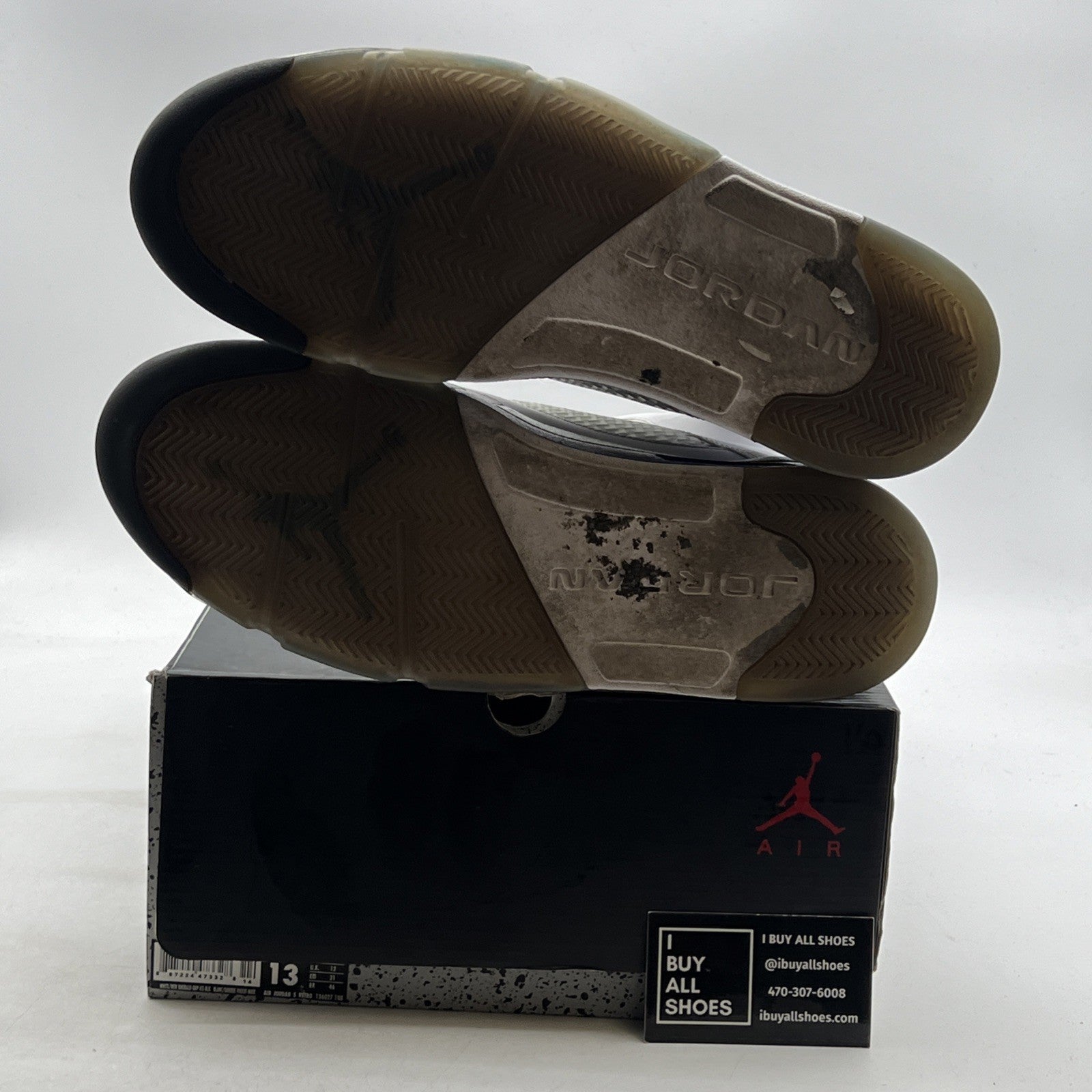 Size 13 - Air Jordan 5 Retro Grape 2013 (136027-108)