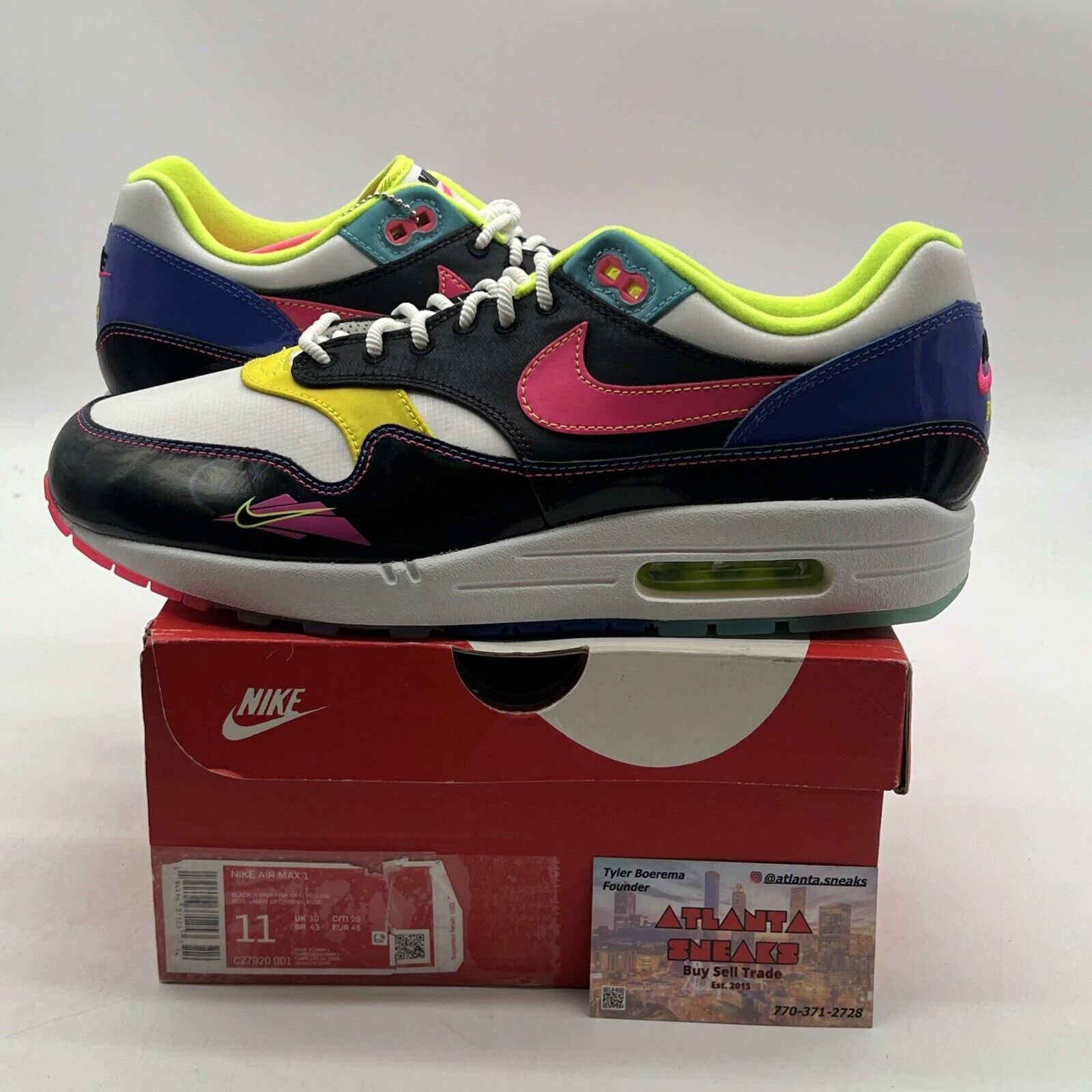 Size 11 - Nike Air Max 1 90s Water Sports (CZ7920-001)