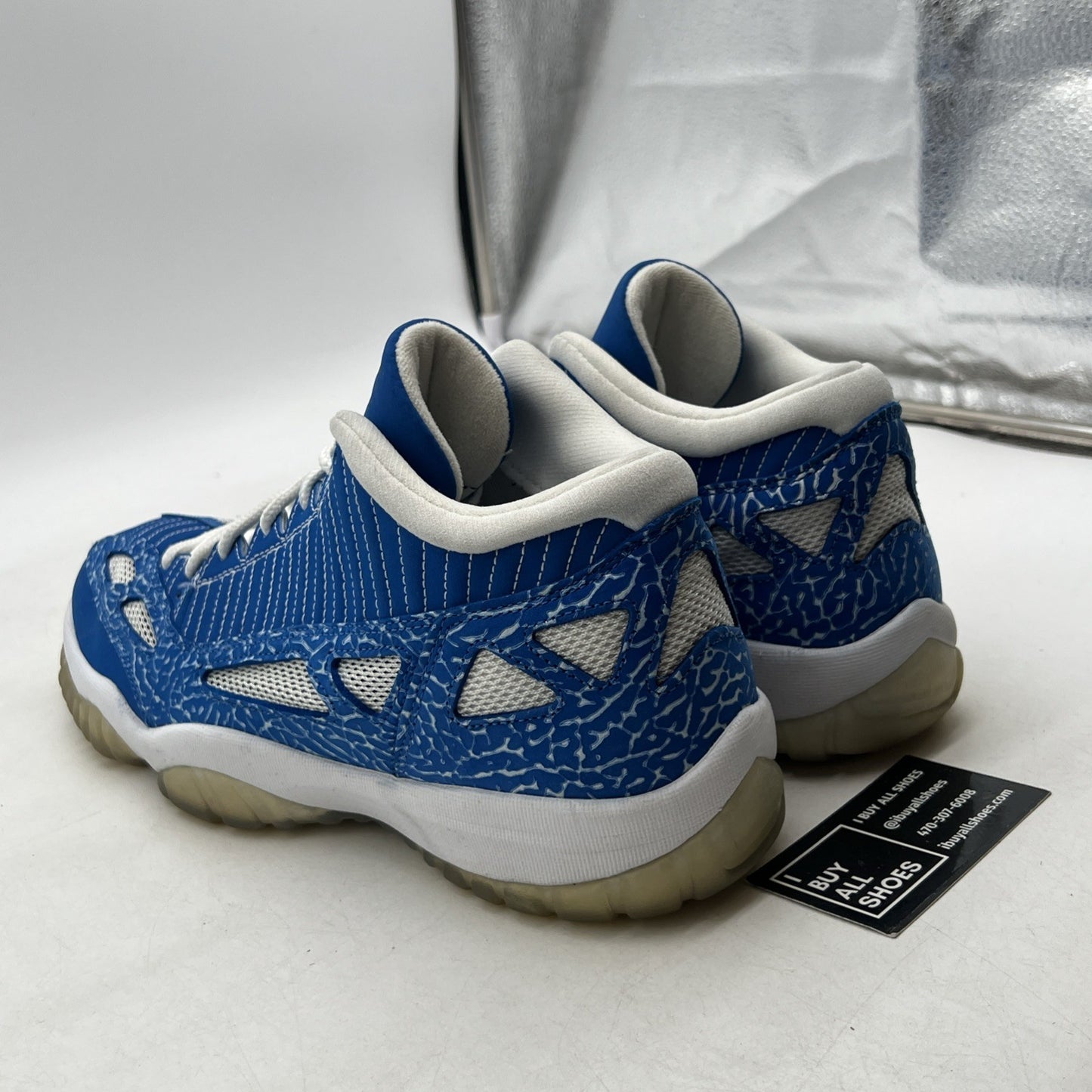 Size 13 - Air Jordan 11 Retro IE Low Argon Blue (306008-471)