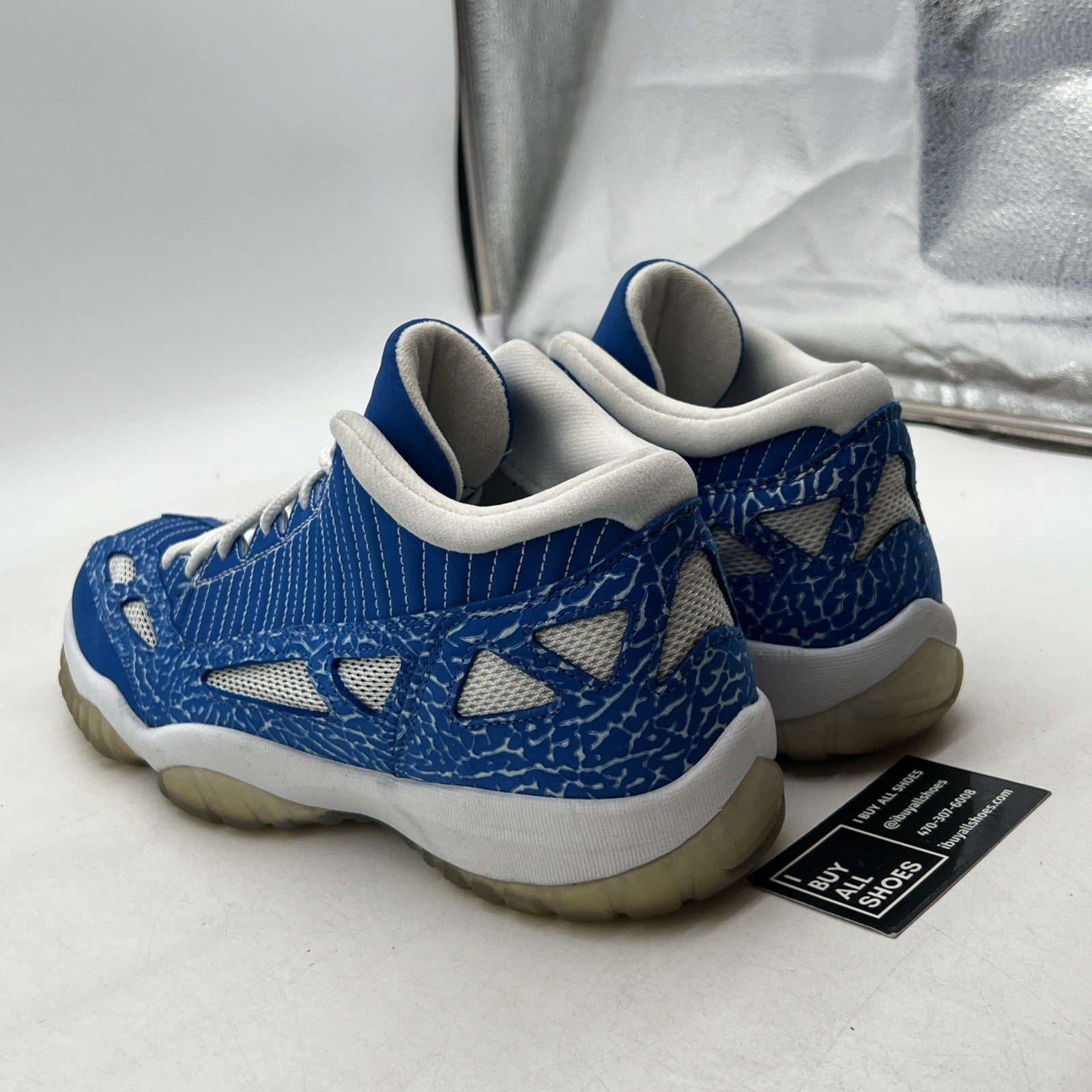 Size 13 - Air Jordan 11 Retro IE Low Argon Blue (306008-471)