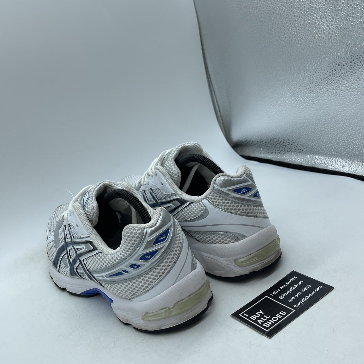 Size 9.5 - ASICS Gel 1130 White Tuna Blue (1201A256)