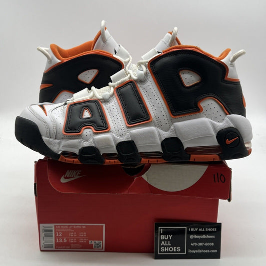 Size 12 - Nike Air More Uptempo Mid Mens Basketball Shoes White (FJ4416-100)