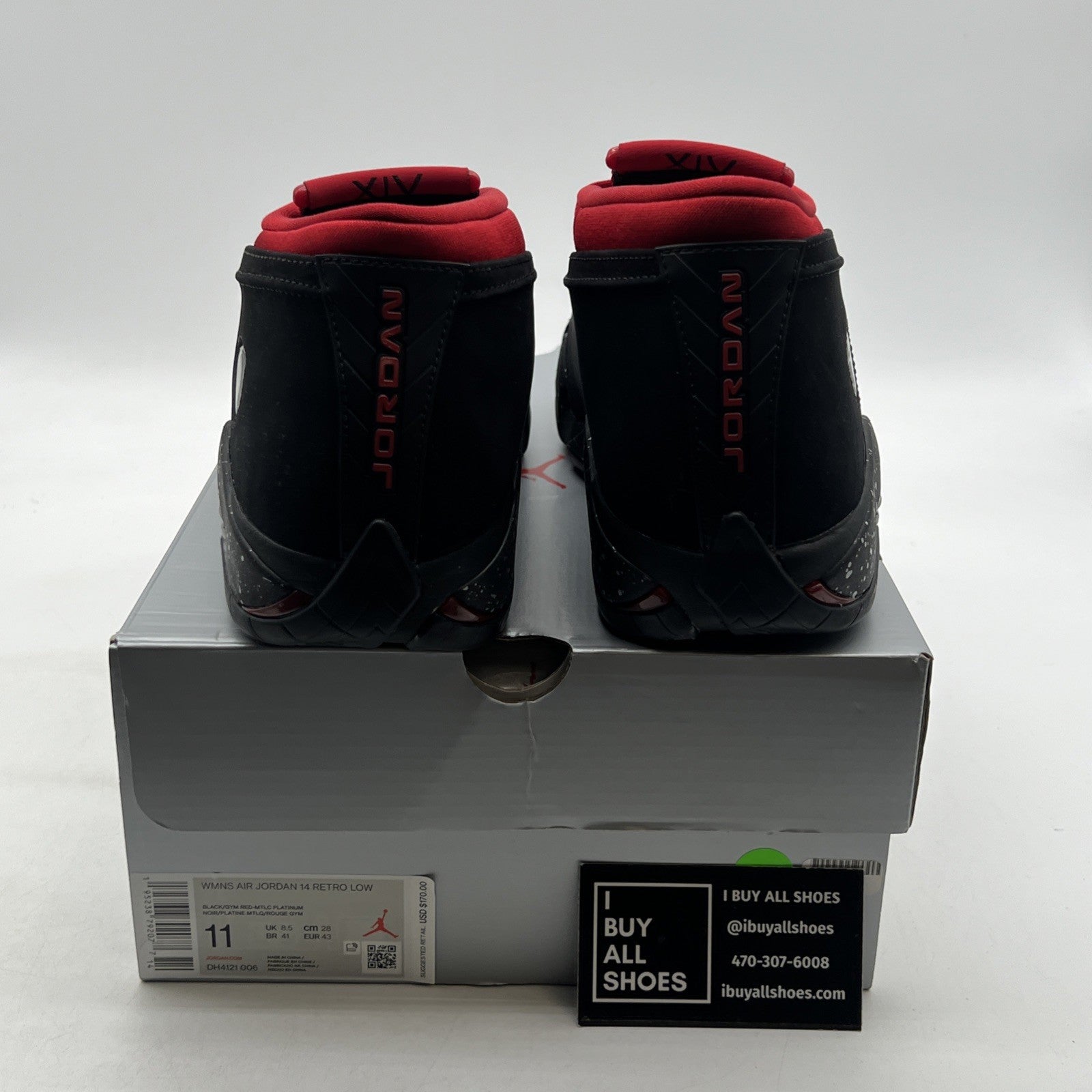 Size 11 - Air Jordan 14 Retro Low Red Lipstick W (DH4121-006)