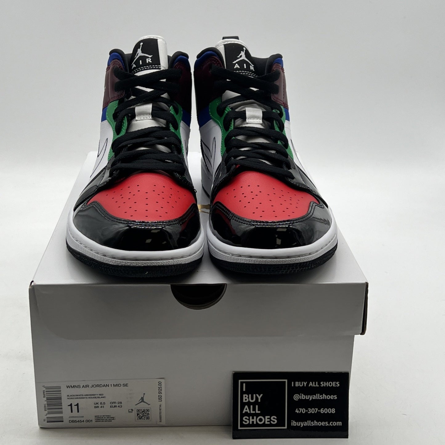 Size 11 - Air Jordan 1 SE Mid Multi-Color W (DB5454-001)