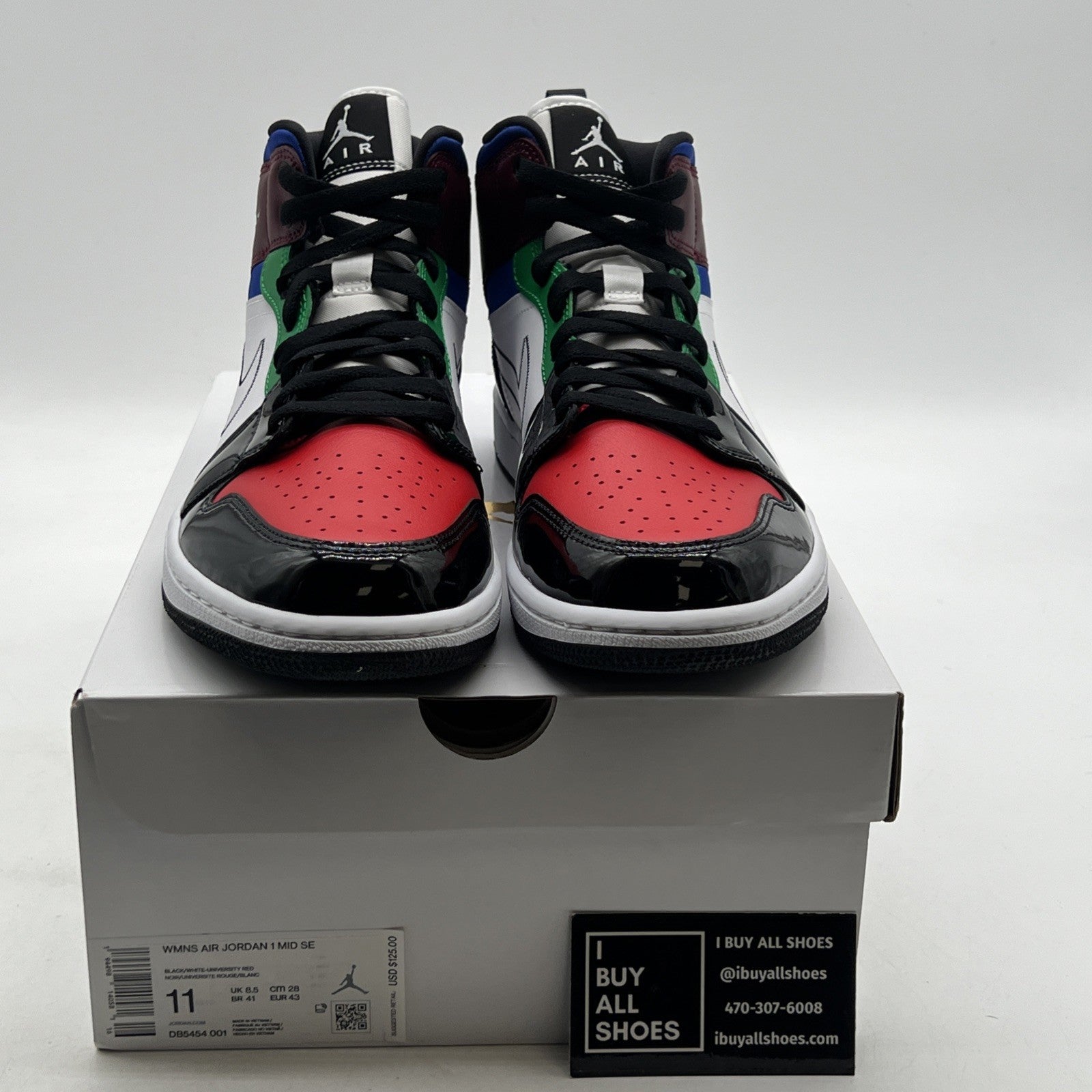 Size 11 - Air Jordan 1 SE Mid Multi-Color W (DB5454-001)