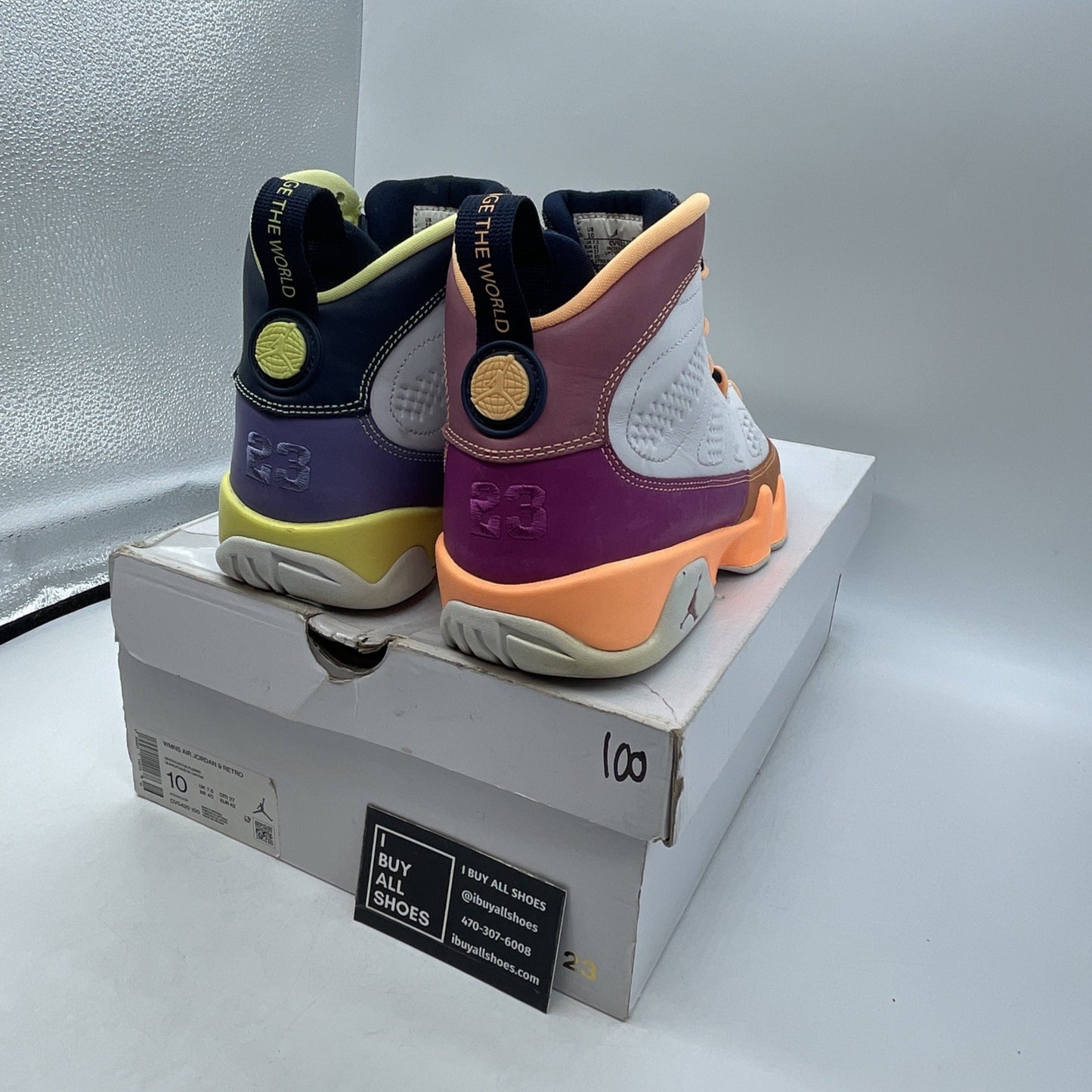 Size 10W - Air Jordan 9 Retro Change The World (CV0420-100)