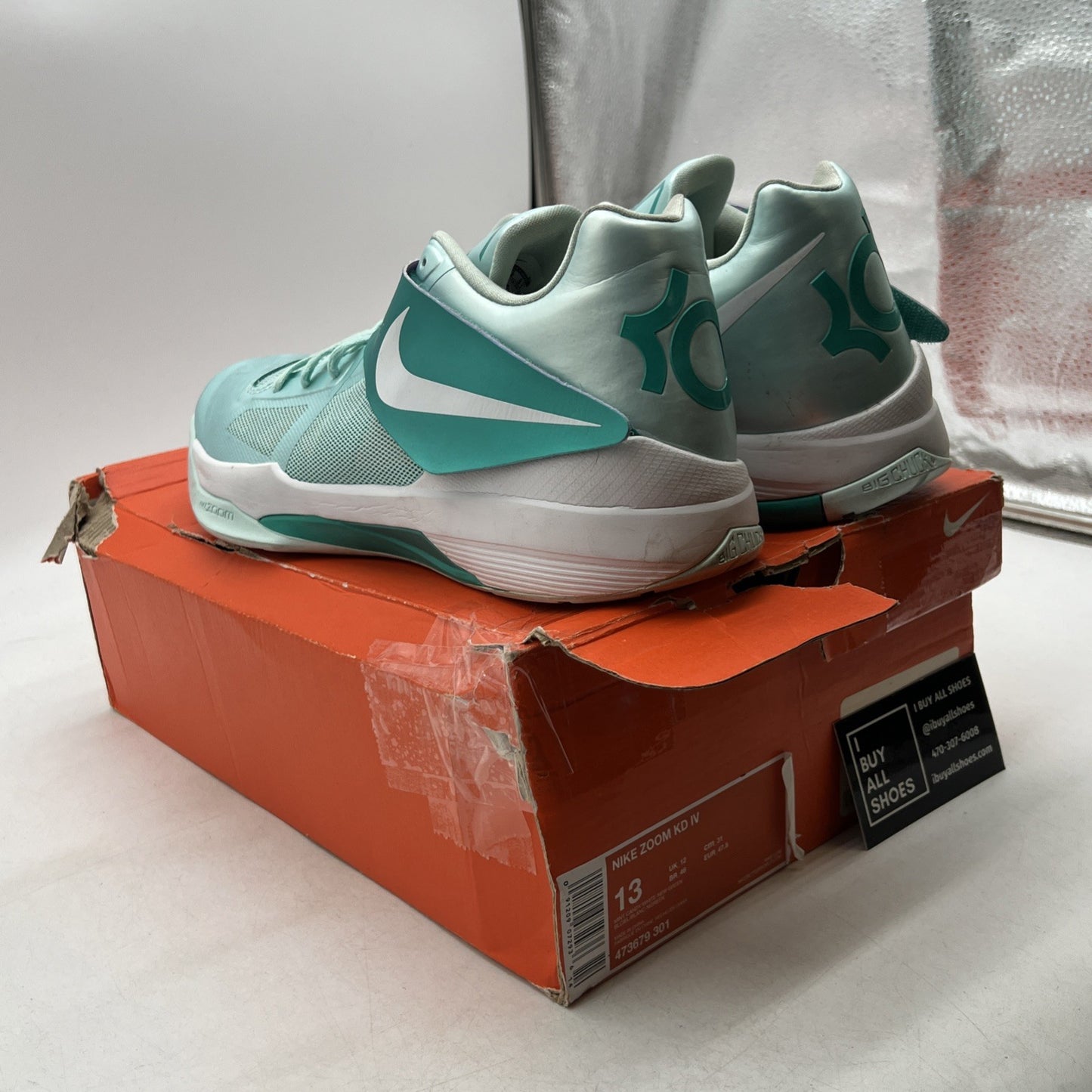 Size 13 - Nike Zoom KD 4 Easter (473679-301)