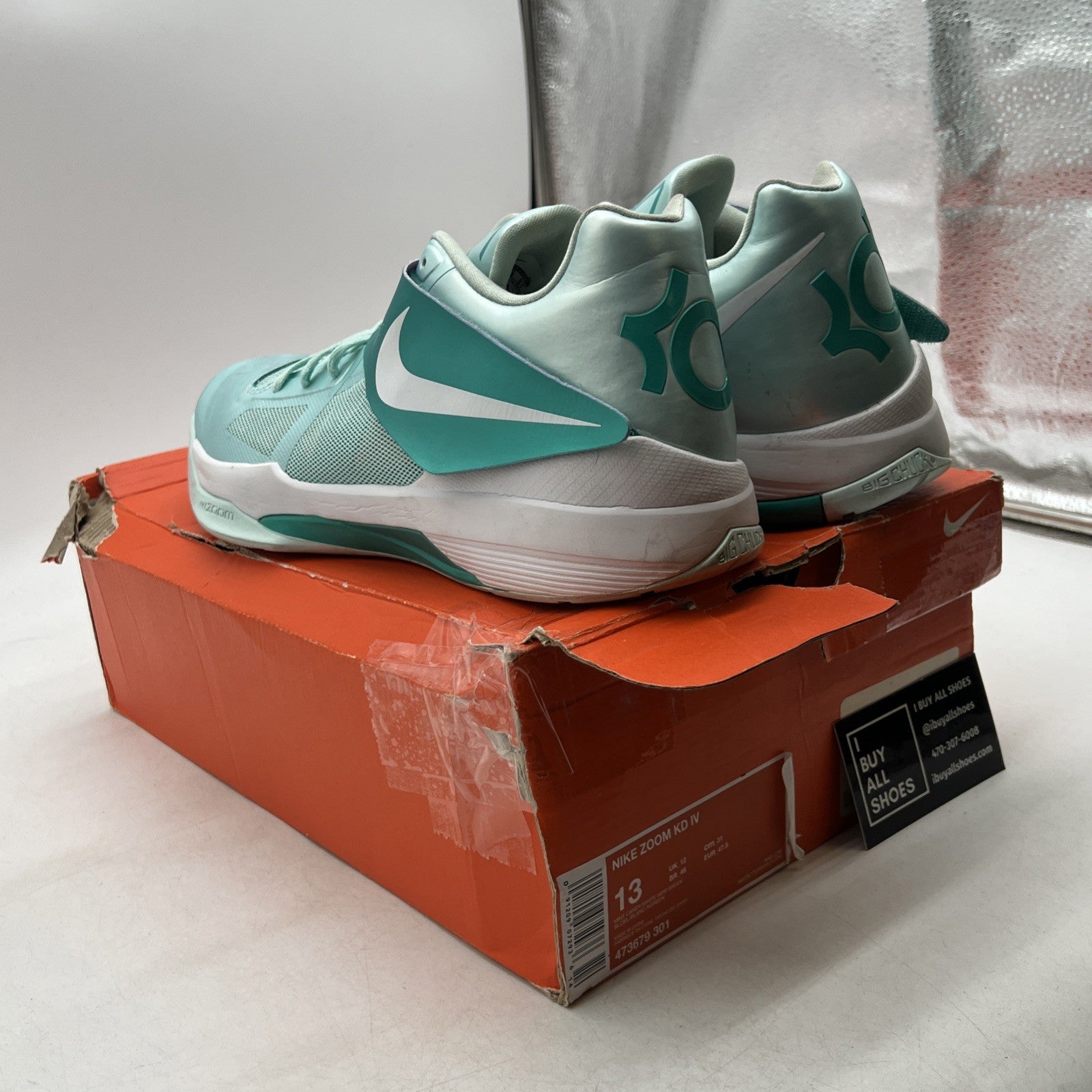 Size 13 - Nike Zoom KD 4 Easter (473679-301)