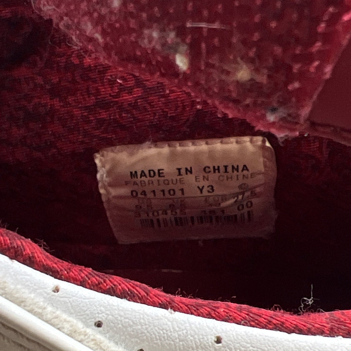 Size 9.5 - Air Jordan 20 OG White Varsity Red (310455-161)