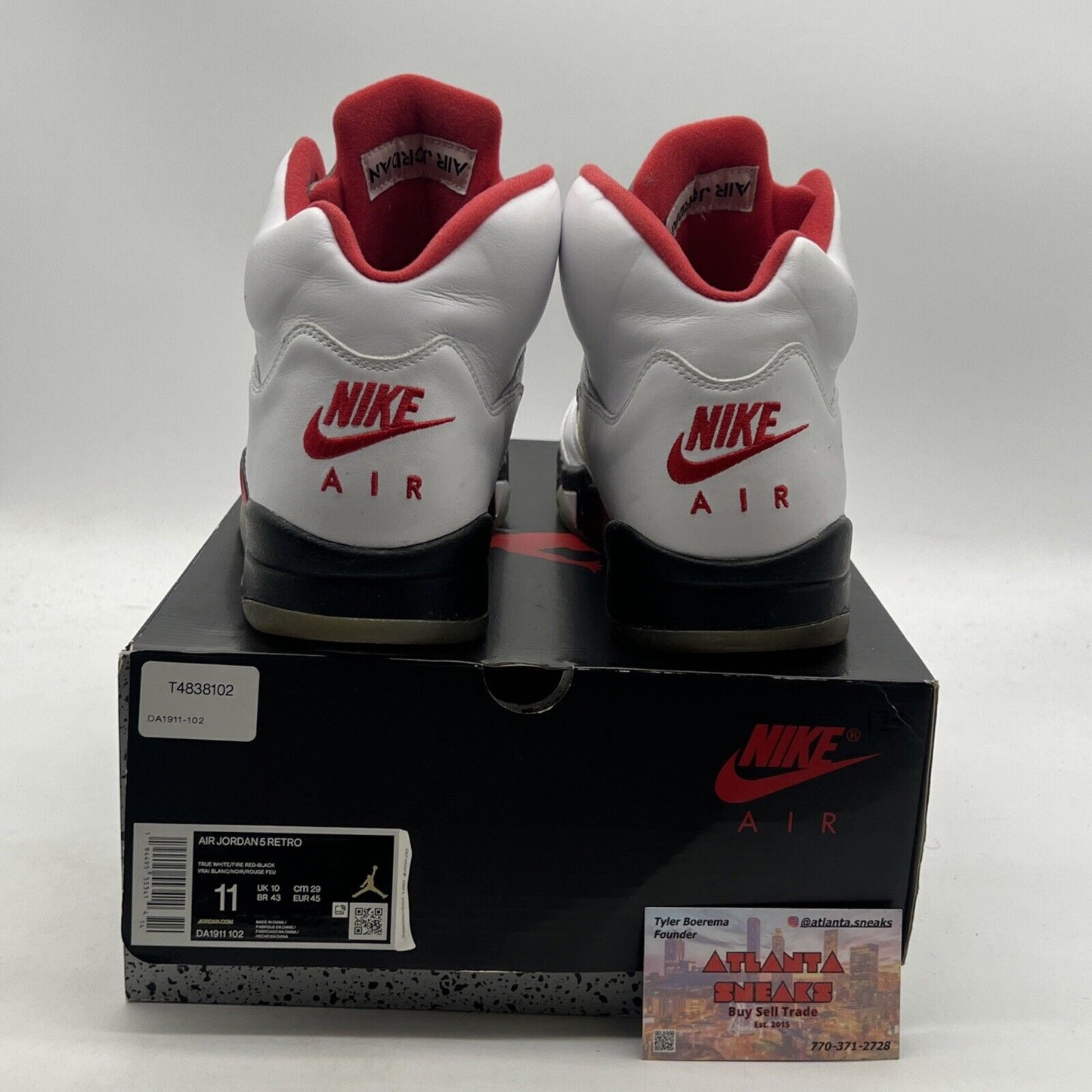 Size 11 - Air Jordan 5 Retro Mid Fire Red (DA1911-102)