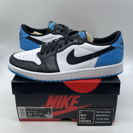Size 10 - Air Jordan 1 Retro OG Low UNC (CZ0790-104)