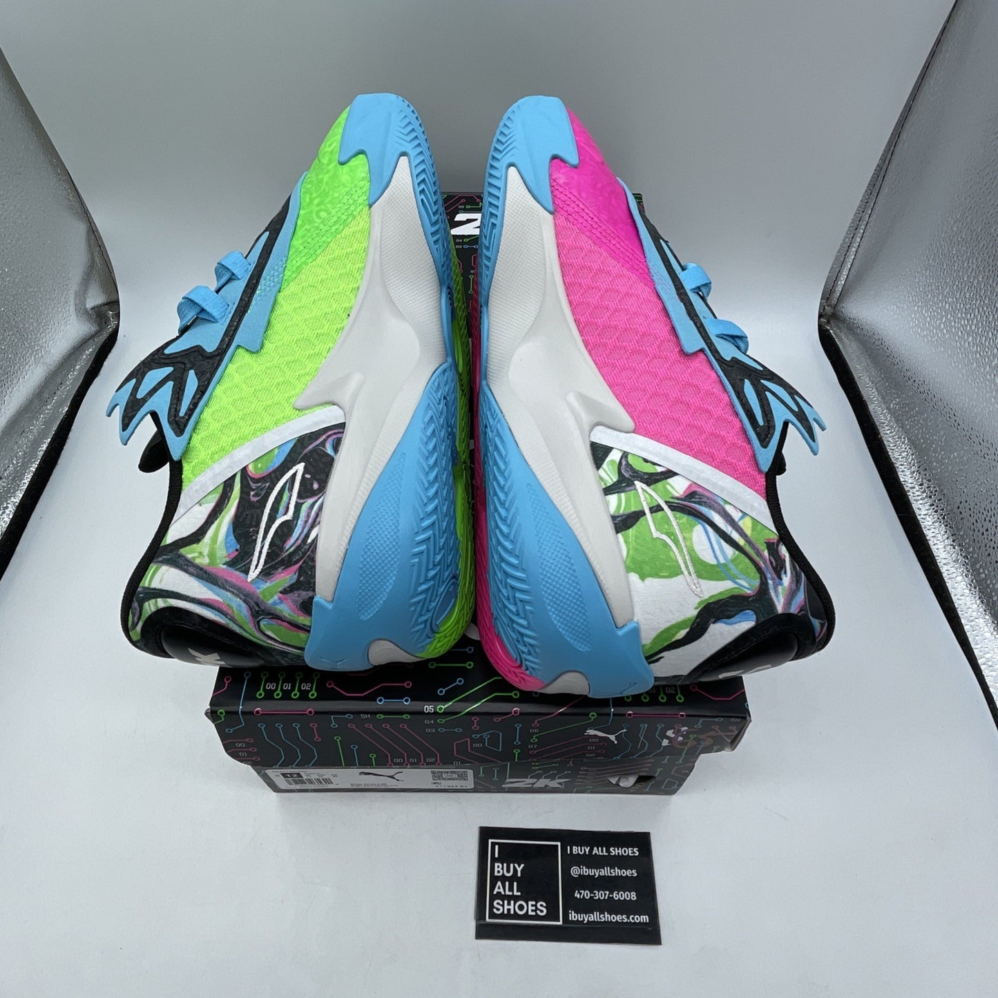 Size 12 - NBA 2K x Puma Scoot Zeros 2 Mismatched (311349-01)