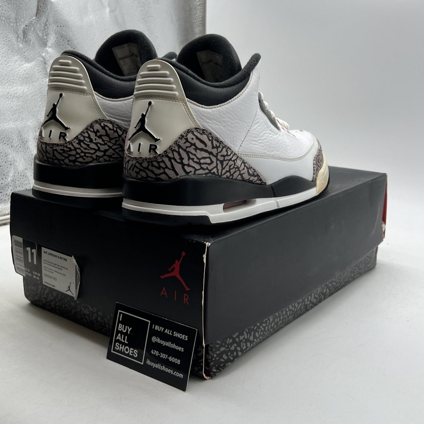 Size 11 - Air Jordan 3 Retro Infrared 23 (136064-123)