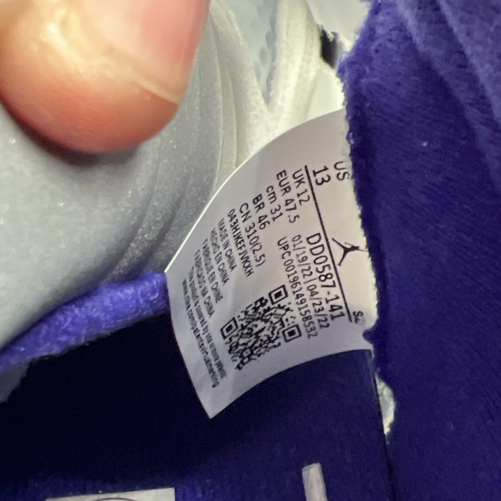 Size 13 - Air Jordan 5 Concord 2022 (DD0587-141)
