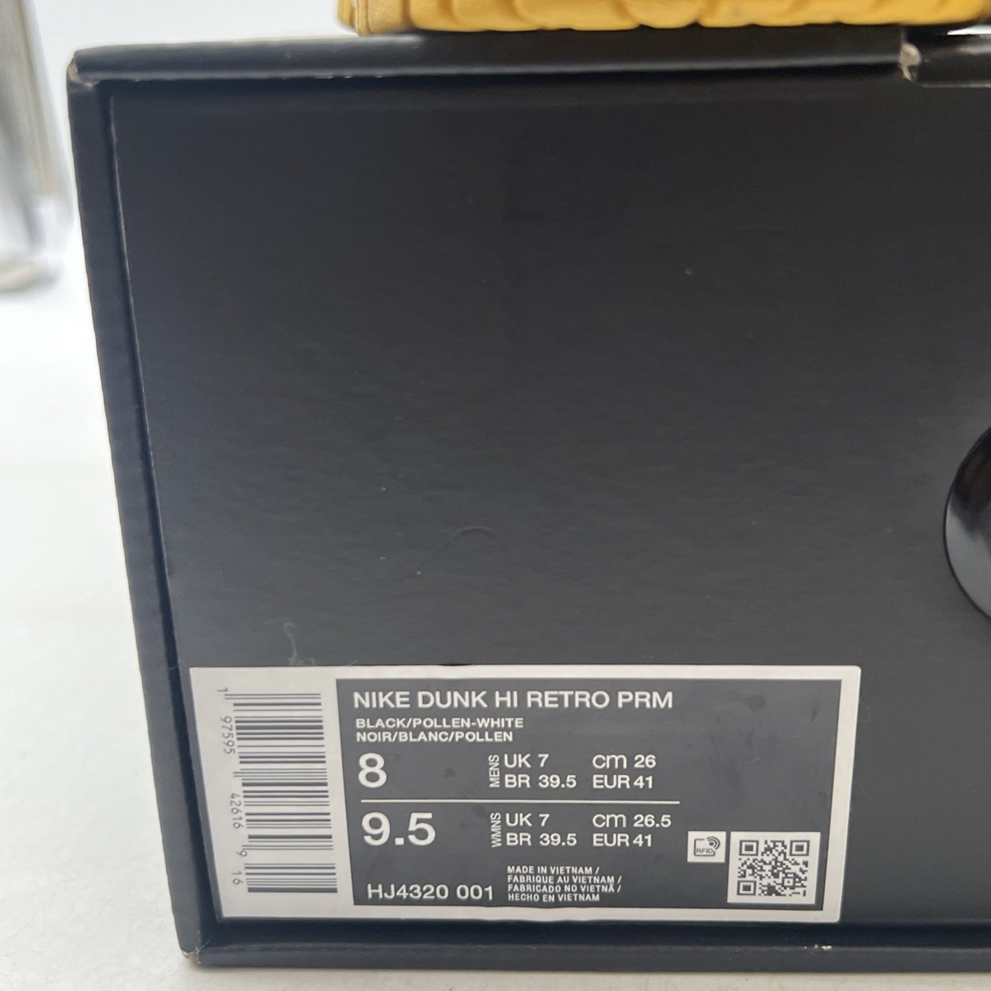 Size 8 - Nike Wu-Tang x Dunk Retro Premium 2024 High Yellow (HJ4320-001)